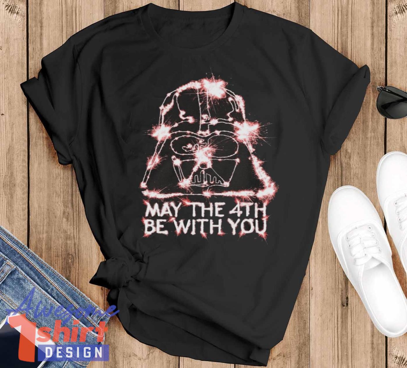 May The 4th Be With You Shirt Star Wars Darth Vader Shirt