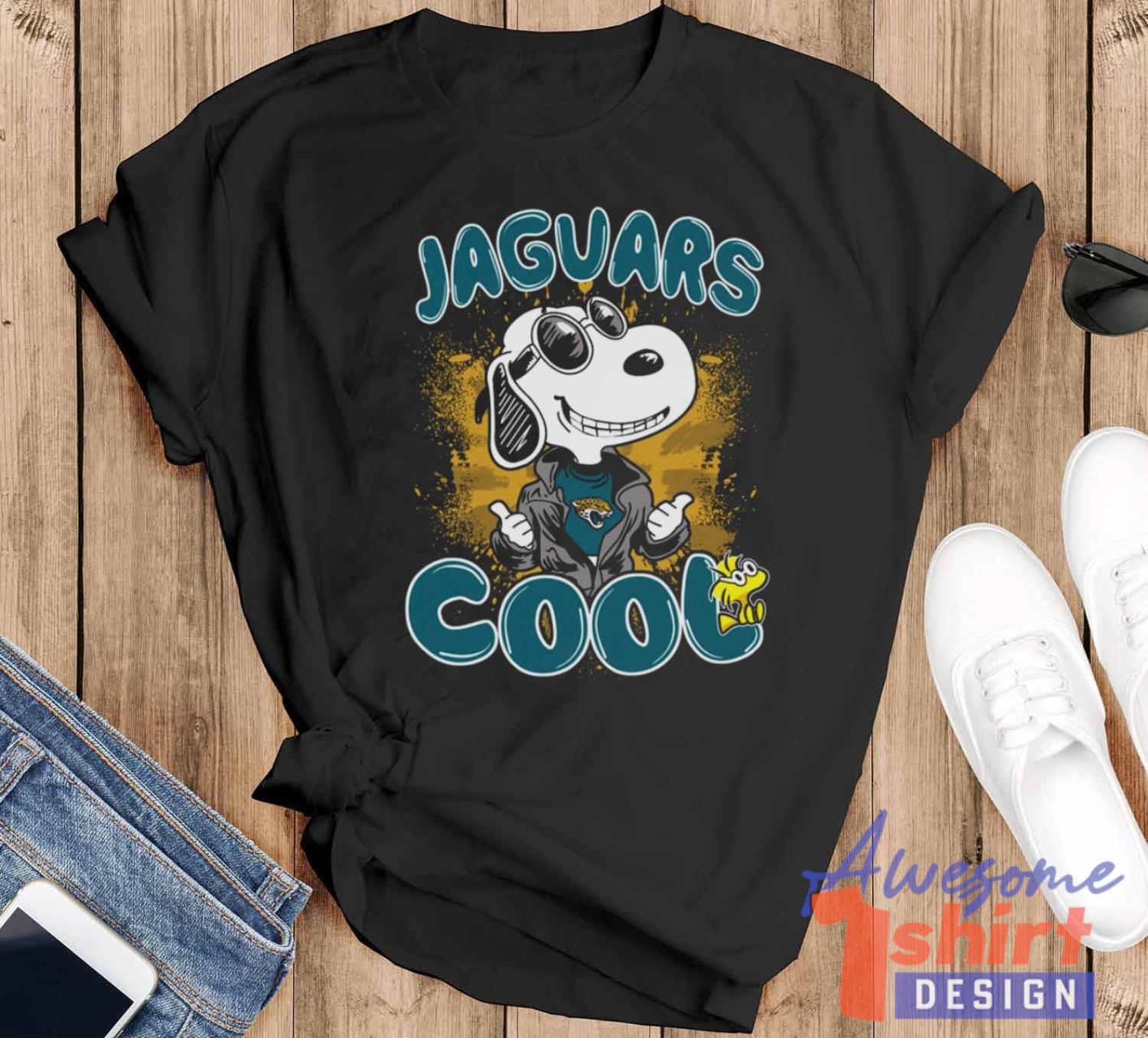 NFL Football Jacksonville Jaguars Cool Snoopy Shirt For Fans