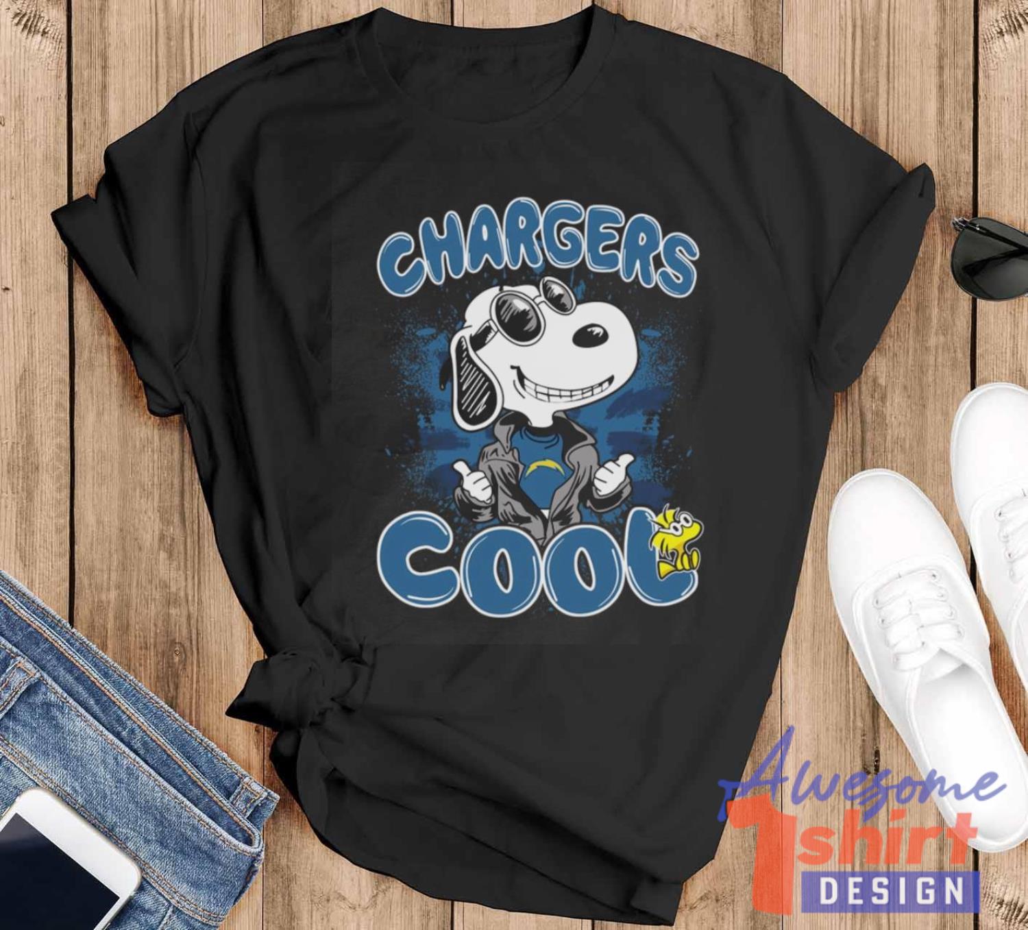 NFL Football Los Angeles Chargers Cool Snoopy Shirt For Fans