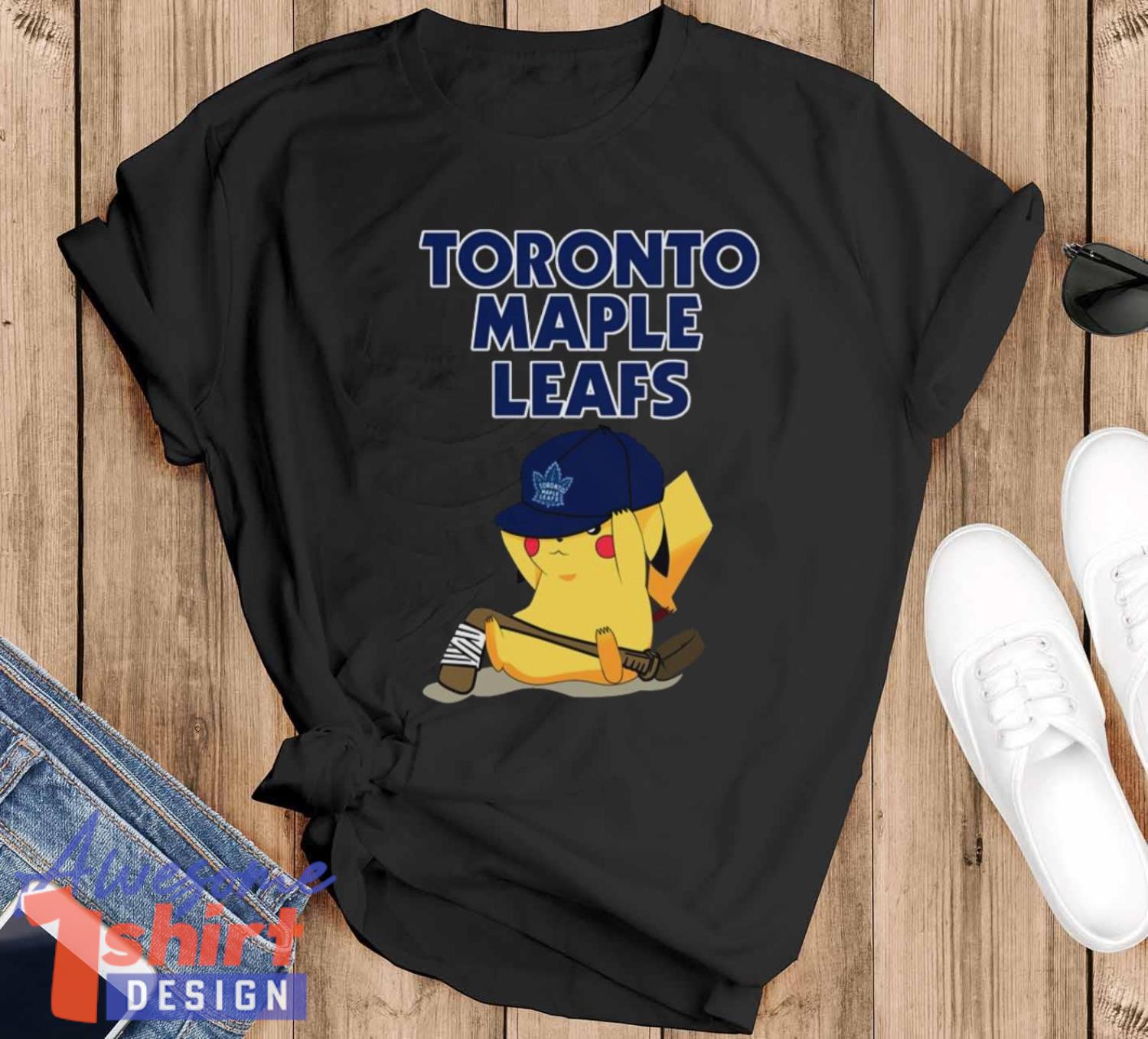 NHL Pikachu Hockey Sports Toronto Maple Leafs T Shirt, Sweatshirt, Hoodie