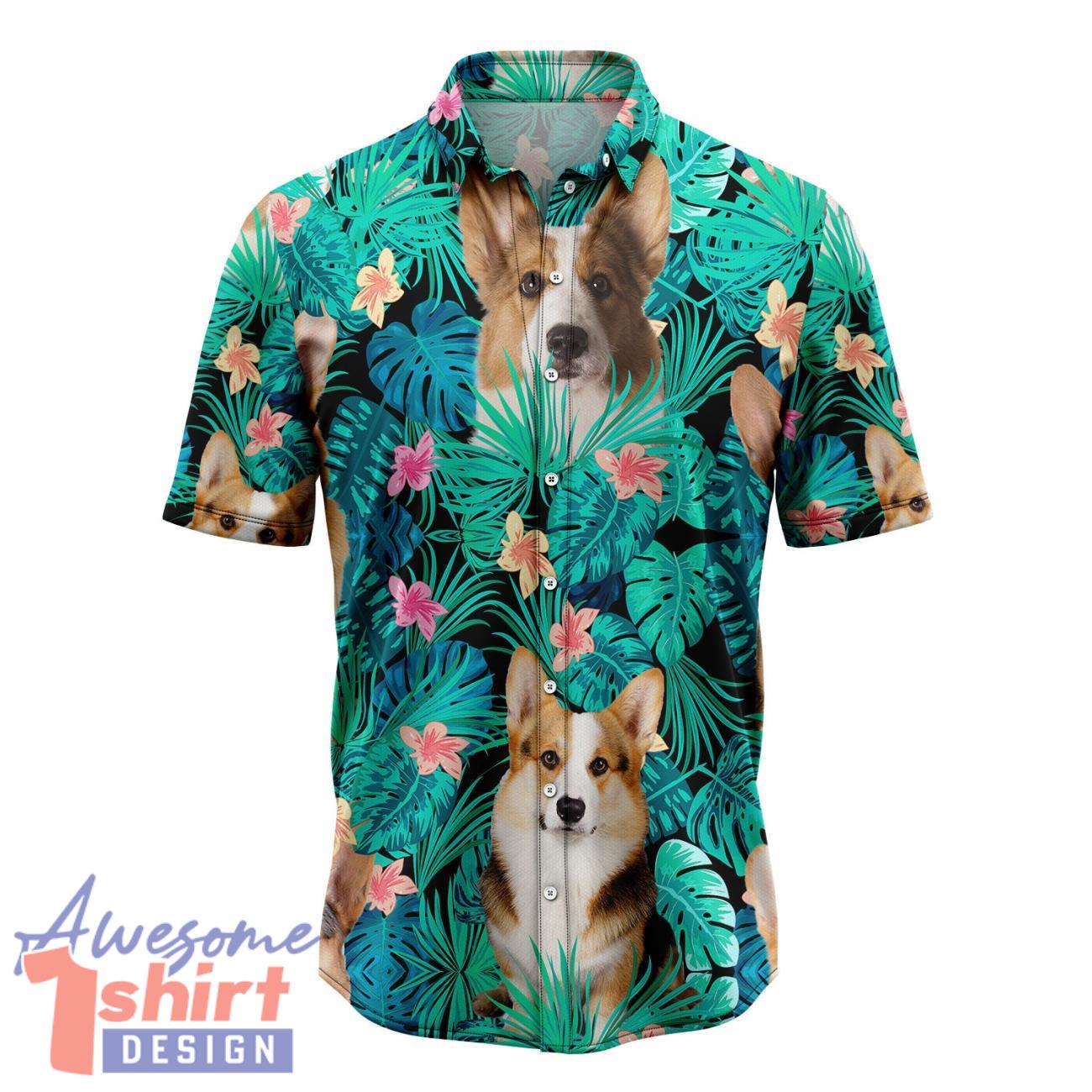 Cardigan Welsh Corgi Tropical Hawaiian Shirt Summer Gift For Men Women