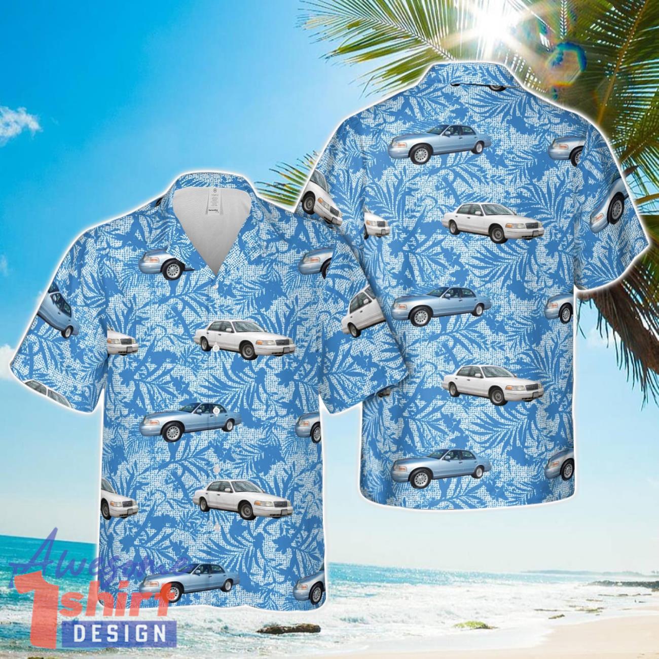 Ford Crown Victoria (1999) Hawaiian Shirt Aloha Beach Shirt