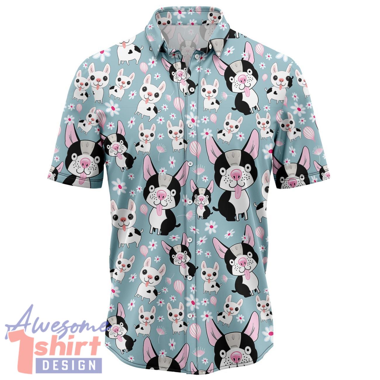 Funny Dog Hawaiian Shirt Short Sleeve Beach Shirt