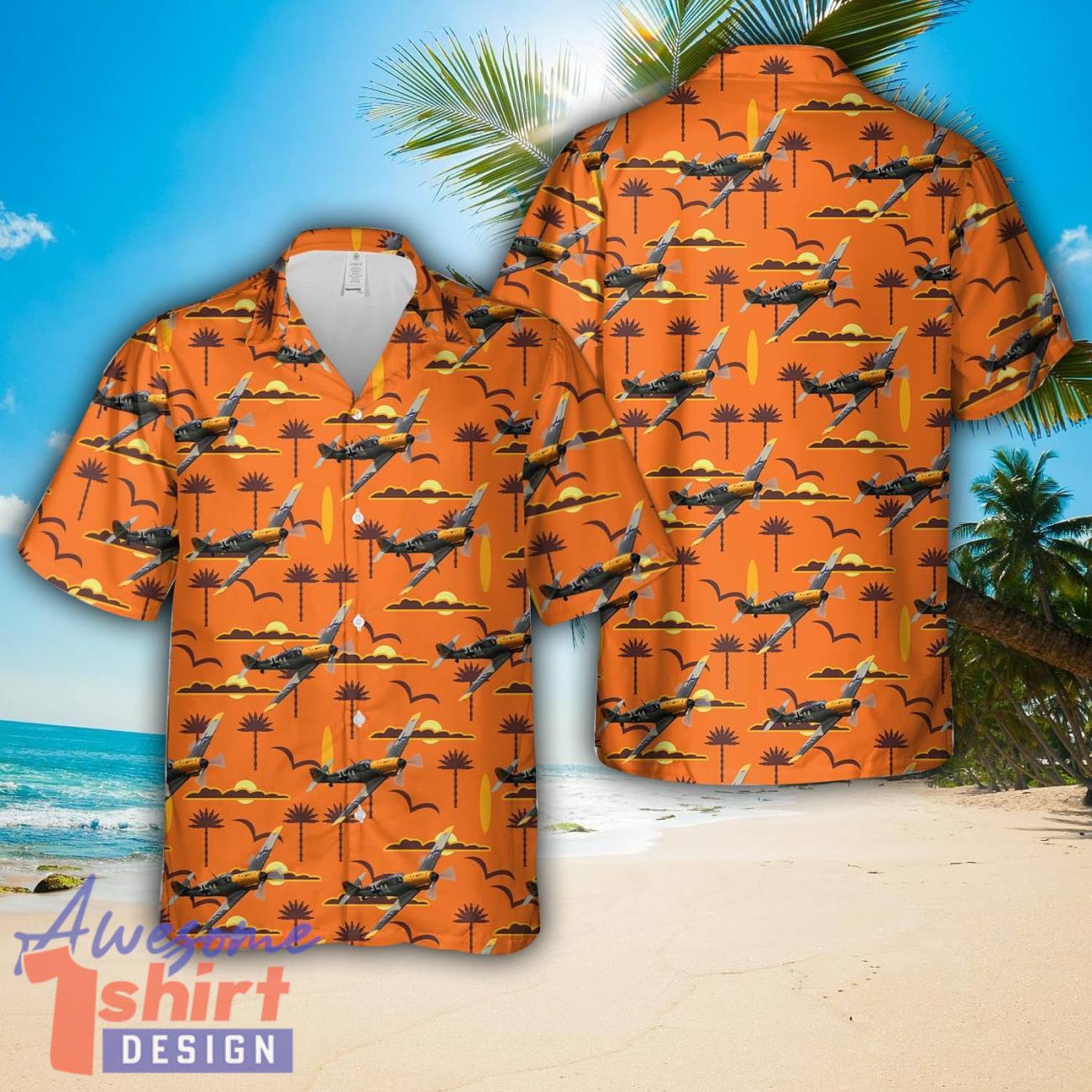 German Air Force Luftwaffe Messerschmitt Bf 109 E In WWII Hawaiian Shirt Beach Shirt For Men Women