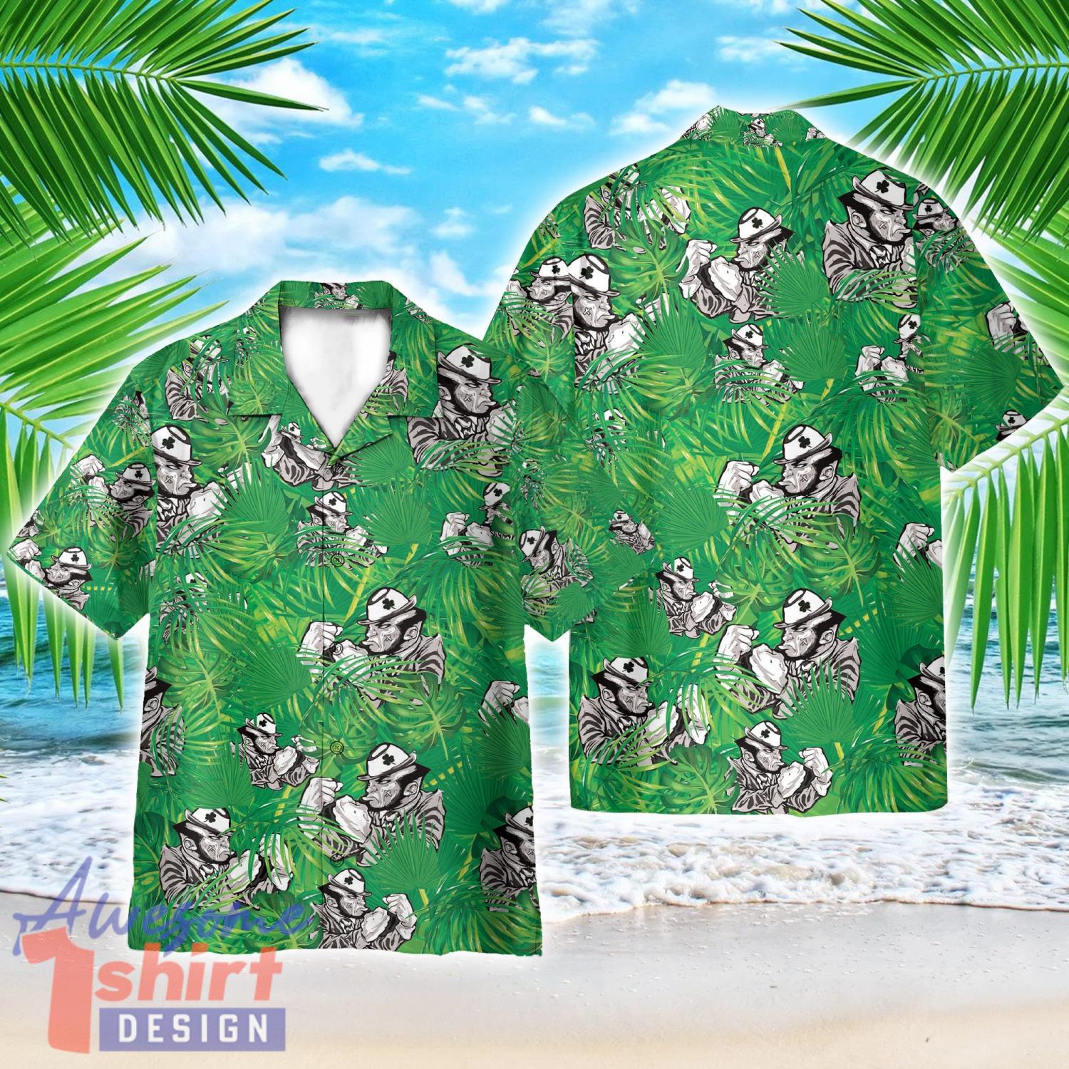 Irish St Patrick’s Day AOP Hawaiian Shirt Beach Lover Summer Gift Shirt