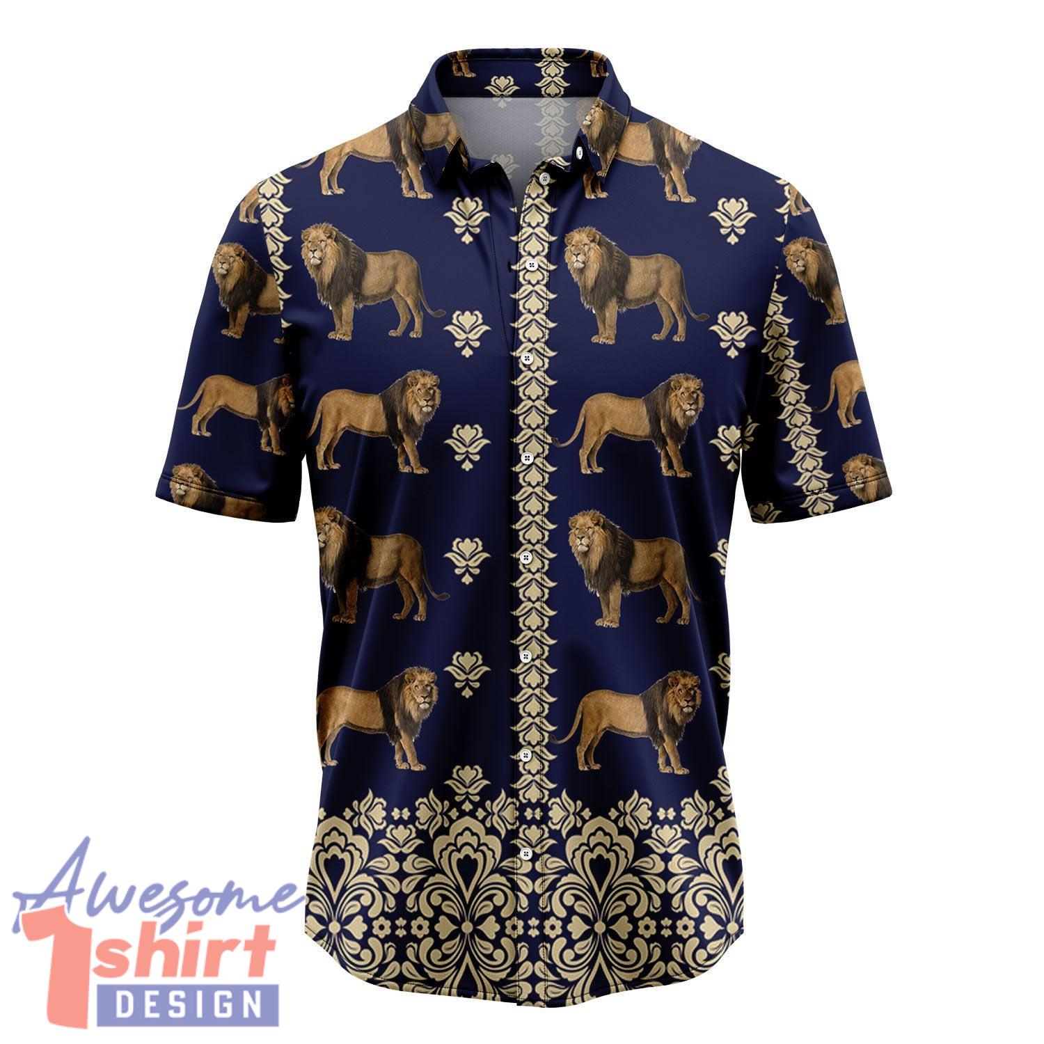 Lion Lover Hawaiian Shirt Aloha Beach Shirt For Summer Holiday