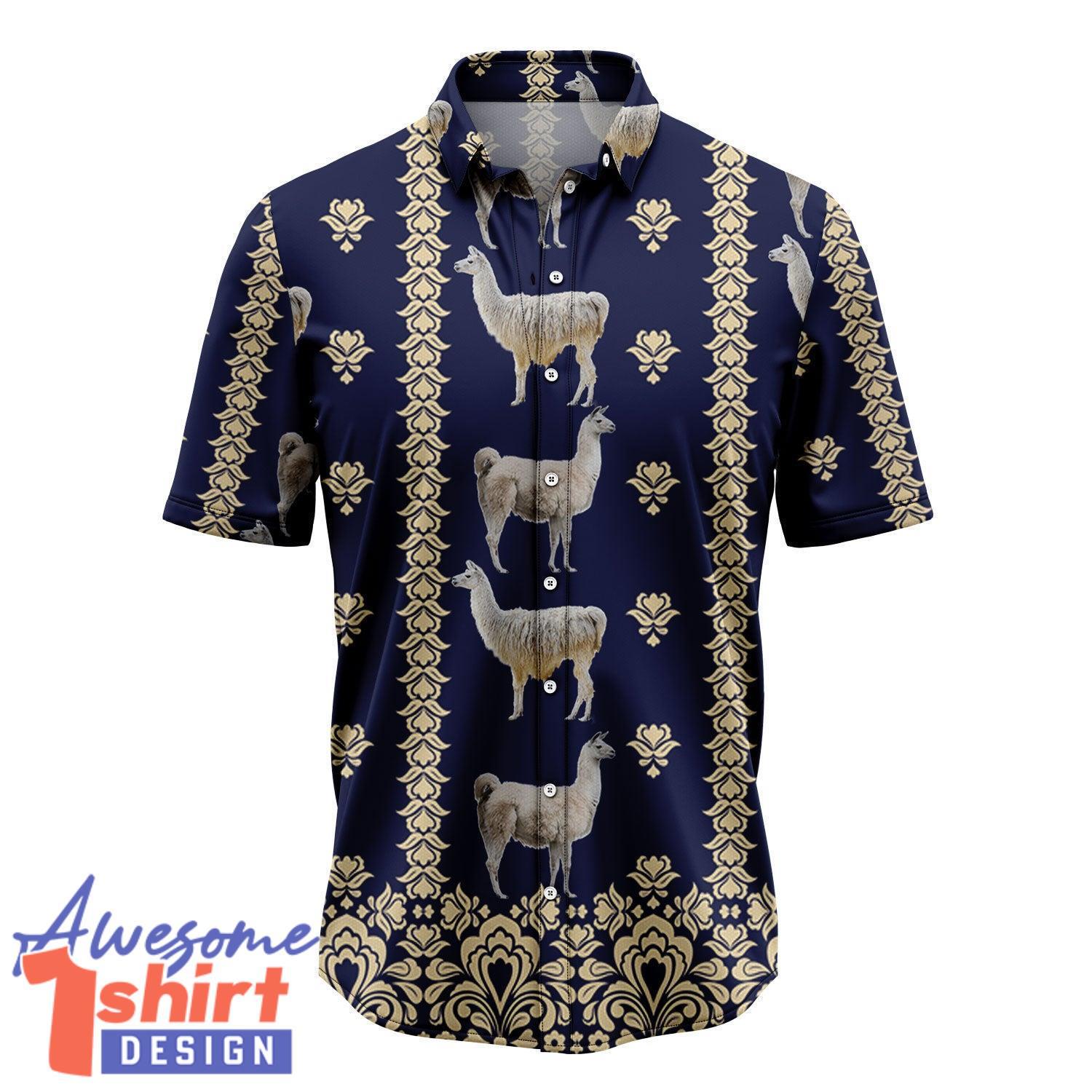 Llama Lover Hawaiian Shirt Aloha Beach Shirt For Summer Holiday