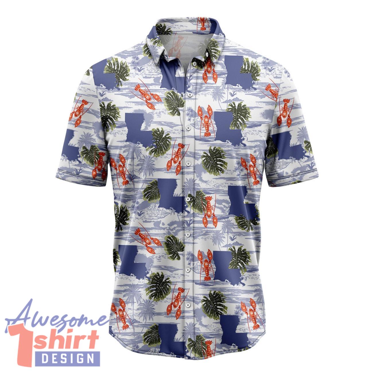 Louisiana summer 3D Hawaiian Shirt Summer Vacation Gift