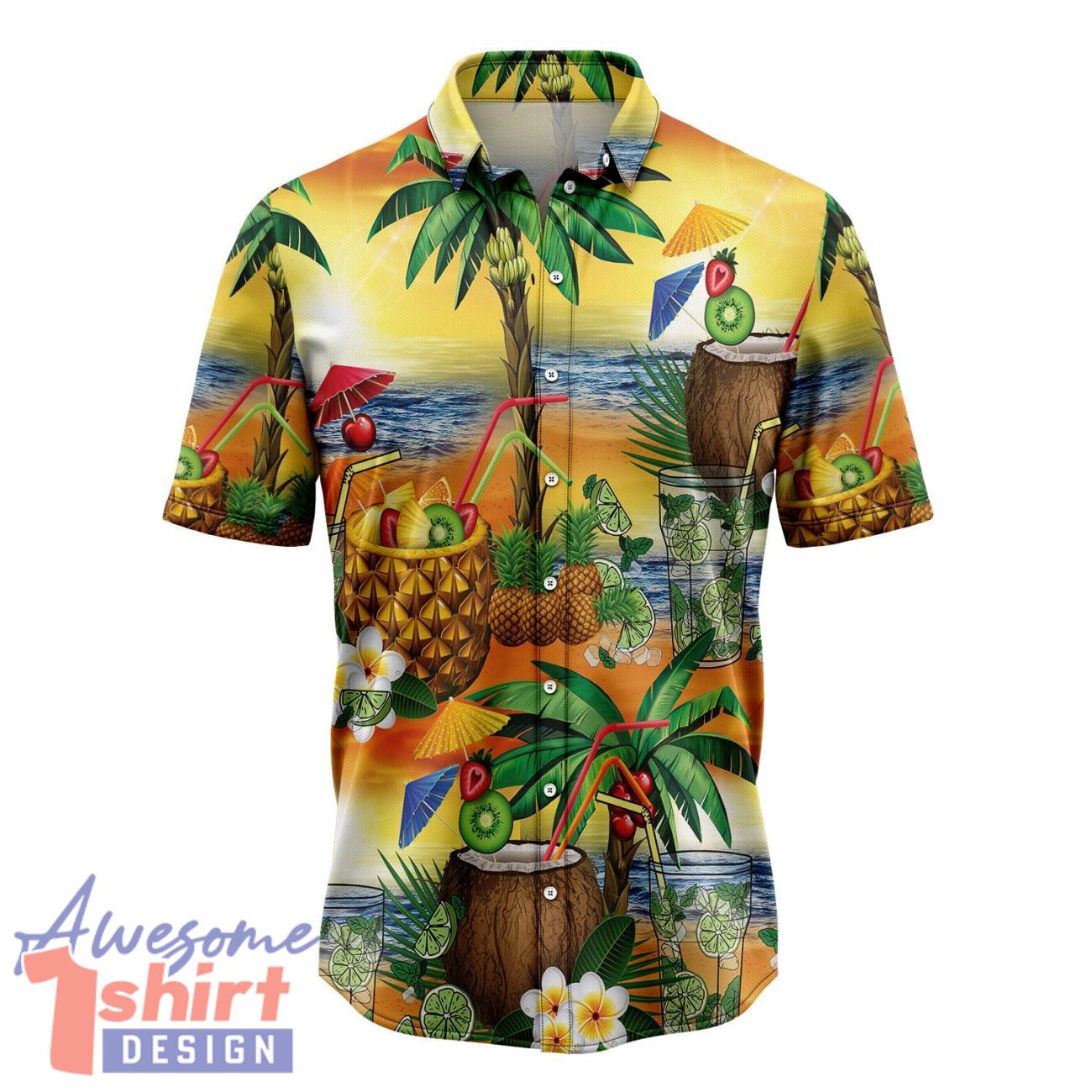 Paradise Mojito Aloha Hawaiian Shirt Beach Lover Gift