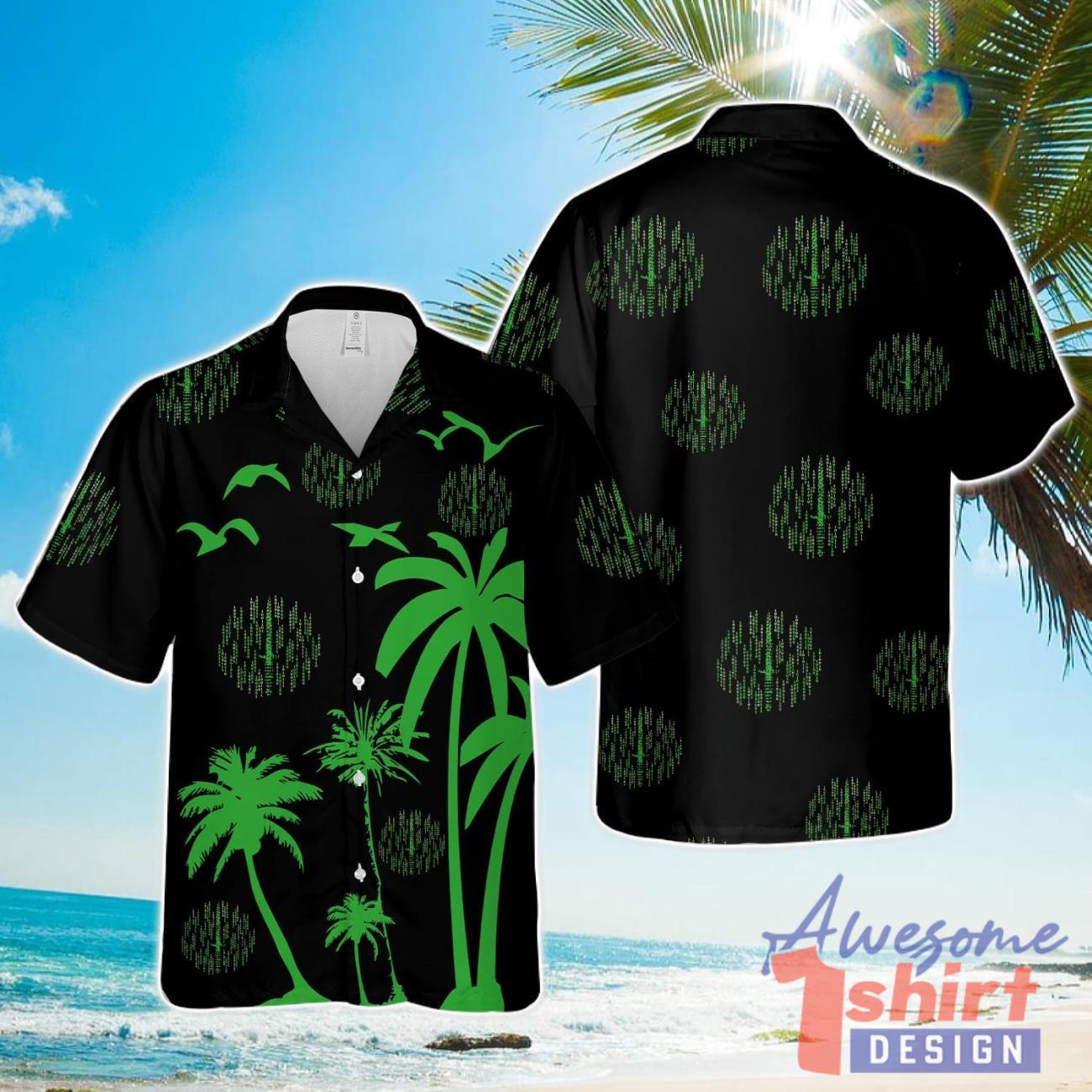 Coconut Black 3D Hawaiian Shirt Beach Holiday Gift