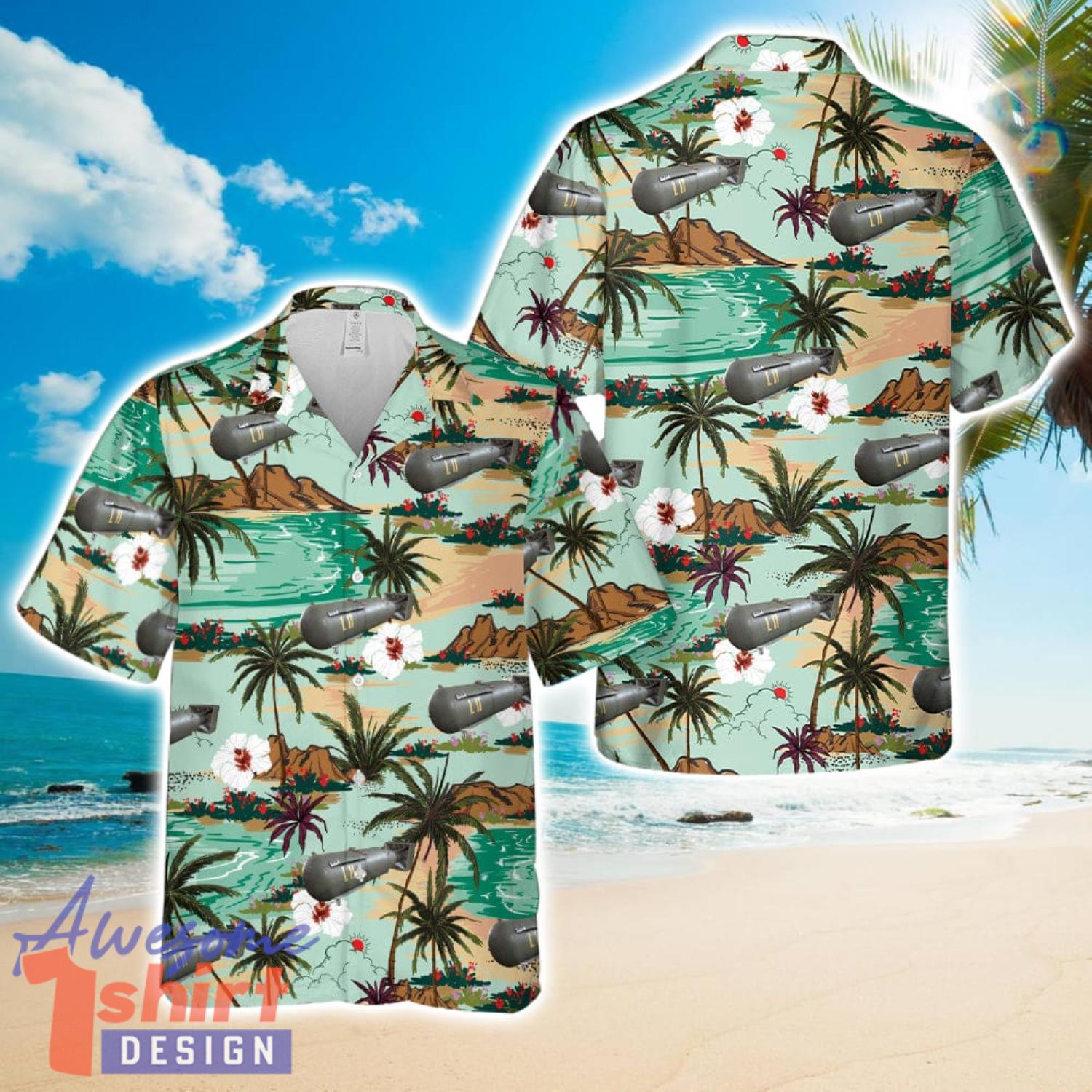 Little Boy Atomic Bomb WWII Hawaiian Shirt Beach Holiday