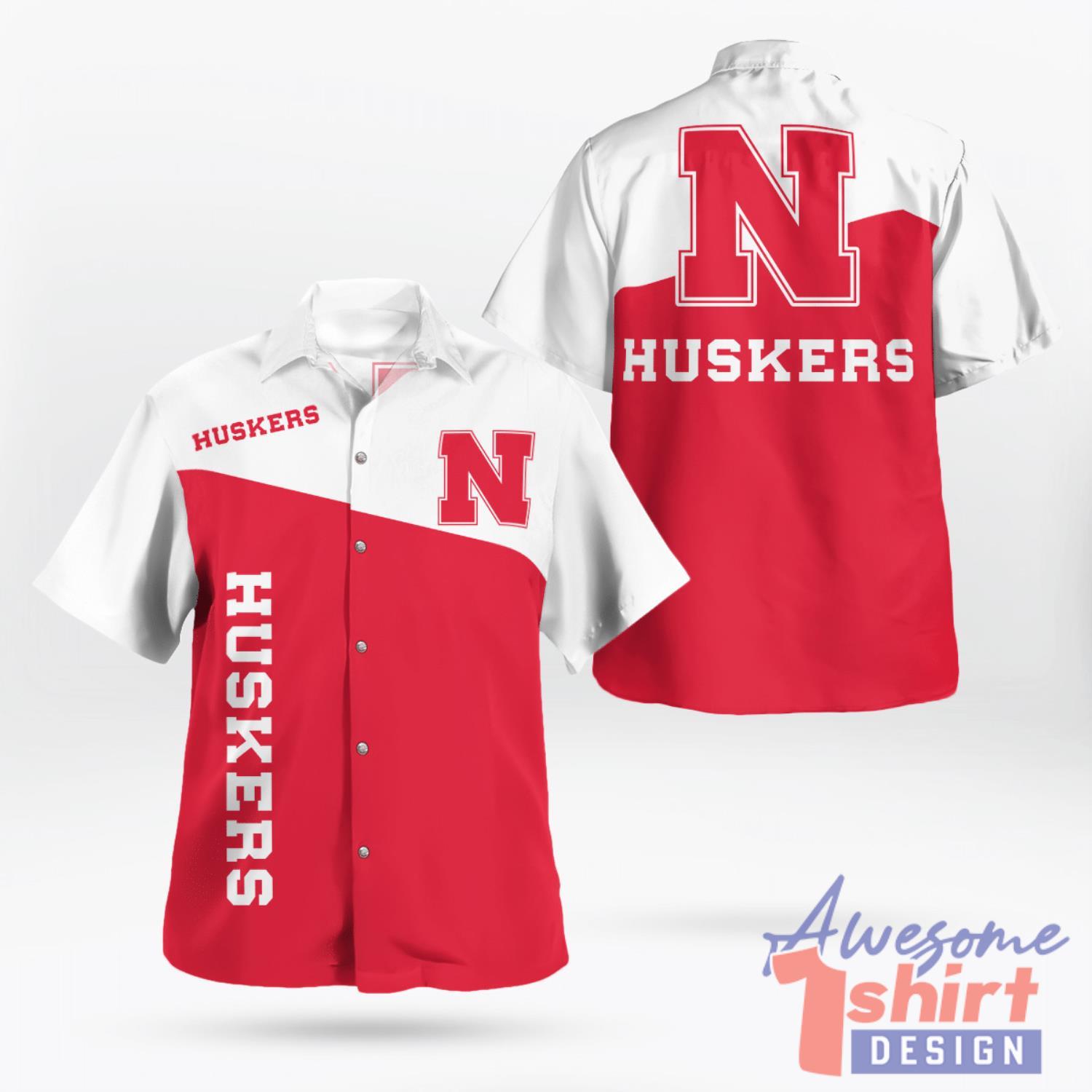 Nebraska Cornhuskers 3D Printing Hawaiian Shirt Sport Team Aloha Summer Gift