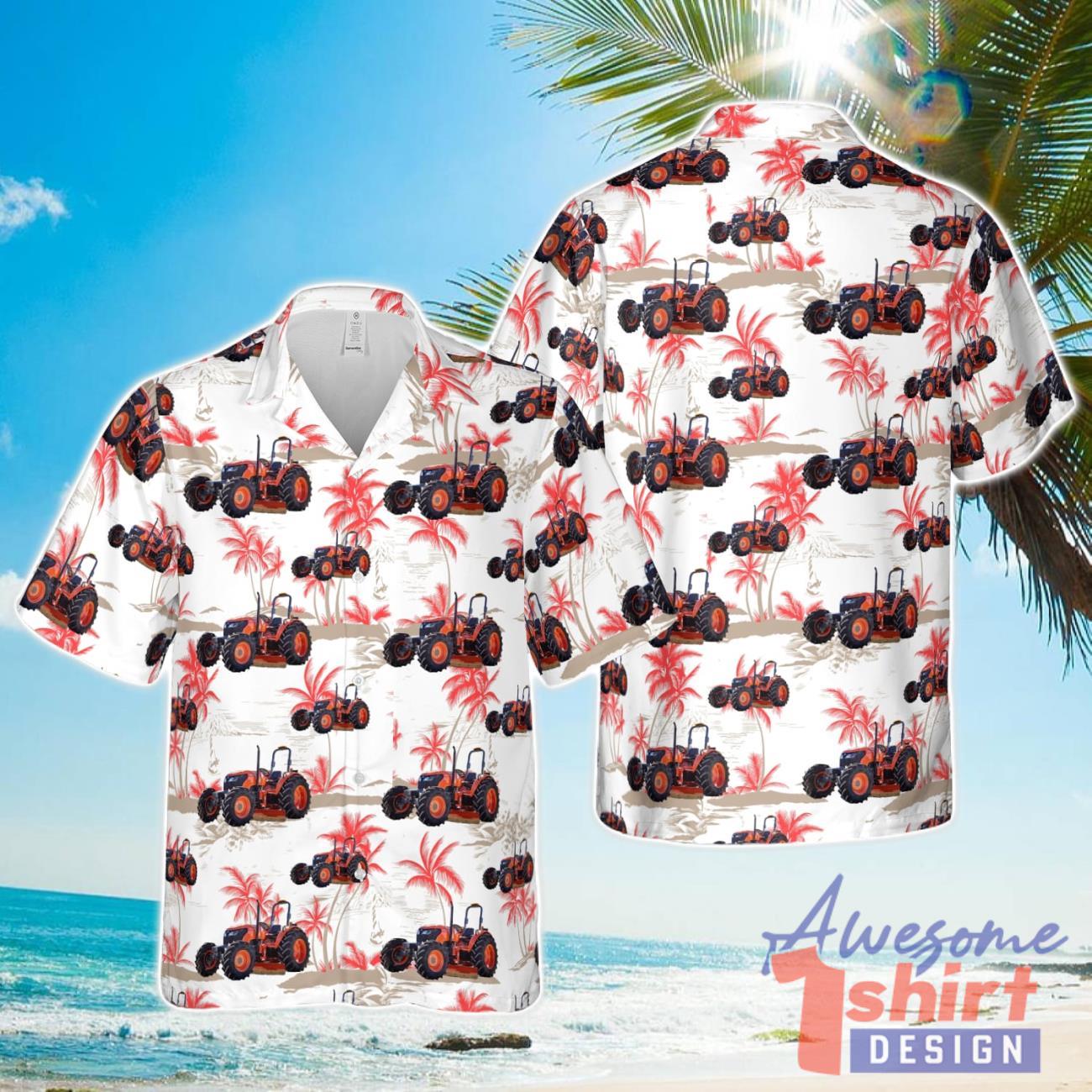 Neilo M7040 SUH Tractor Grader Hawaiian Shirt Summer Holiday Gift