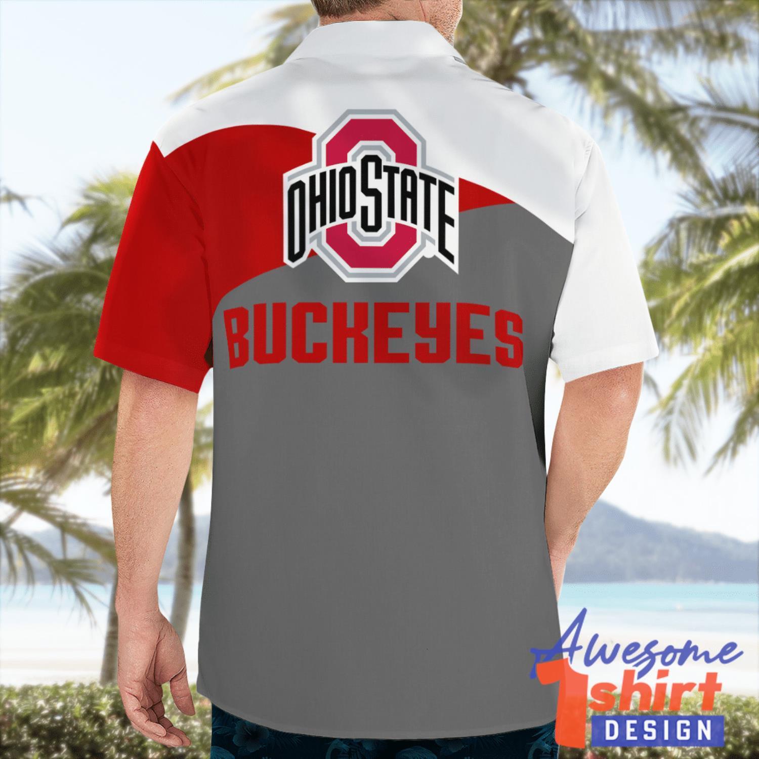 Ohio State Buckeyes 3D Printing Hawaiian Shirt Sport Team Aloha Summer Gift