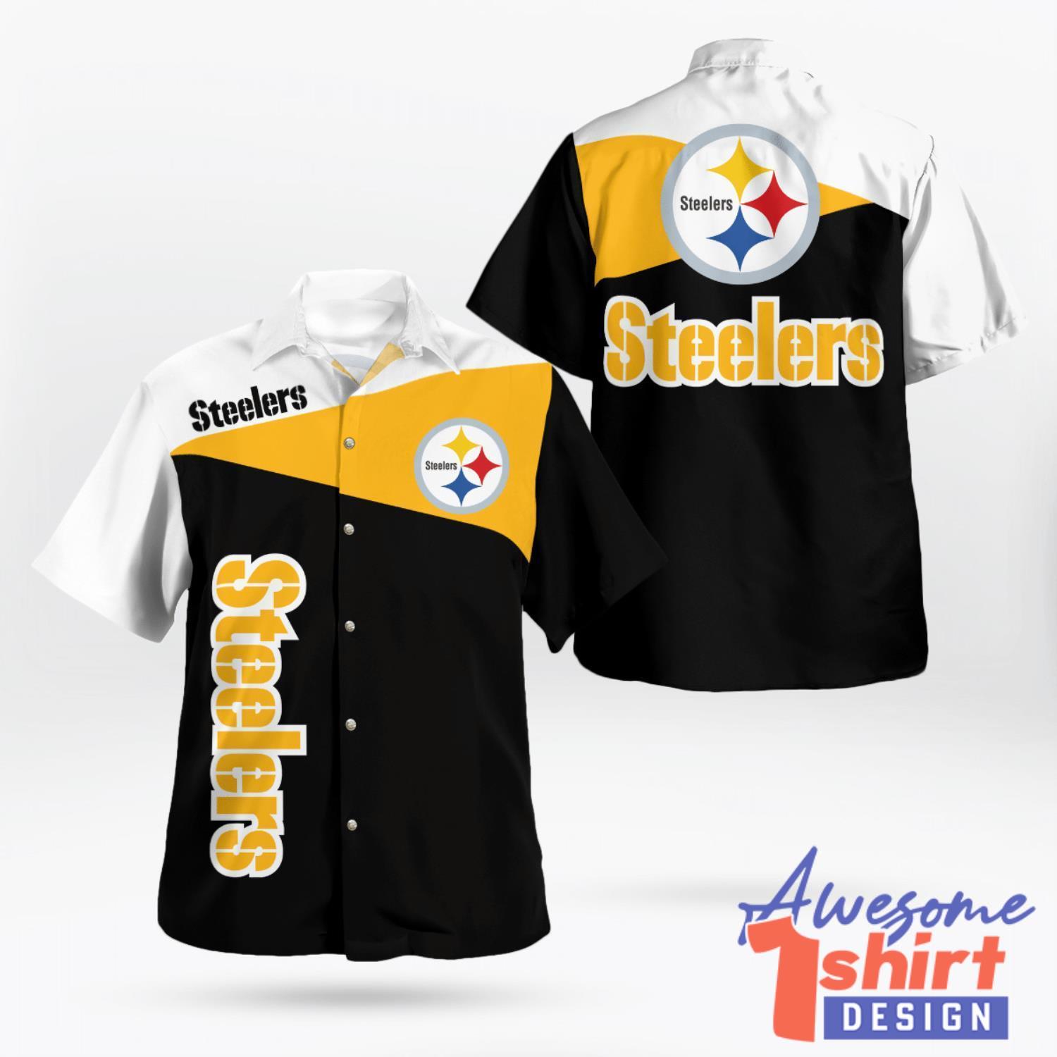 Pittsburgh Steelers 3D Printing Hawaiian Shirt Sport Team Aloha Summer Gift