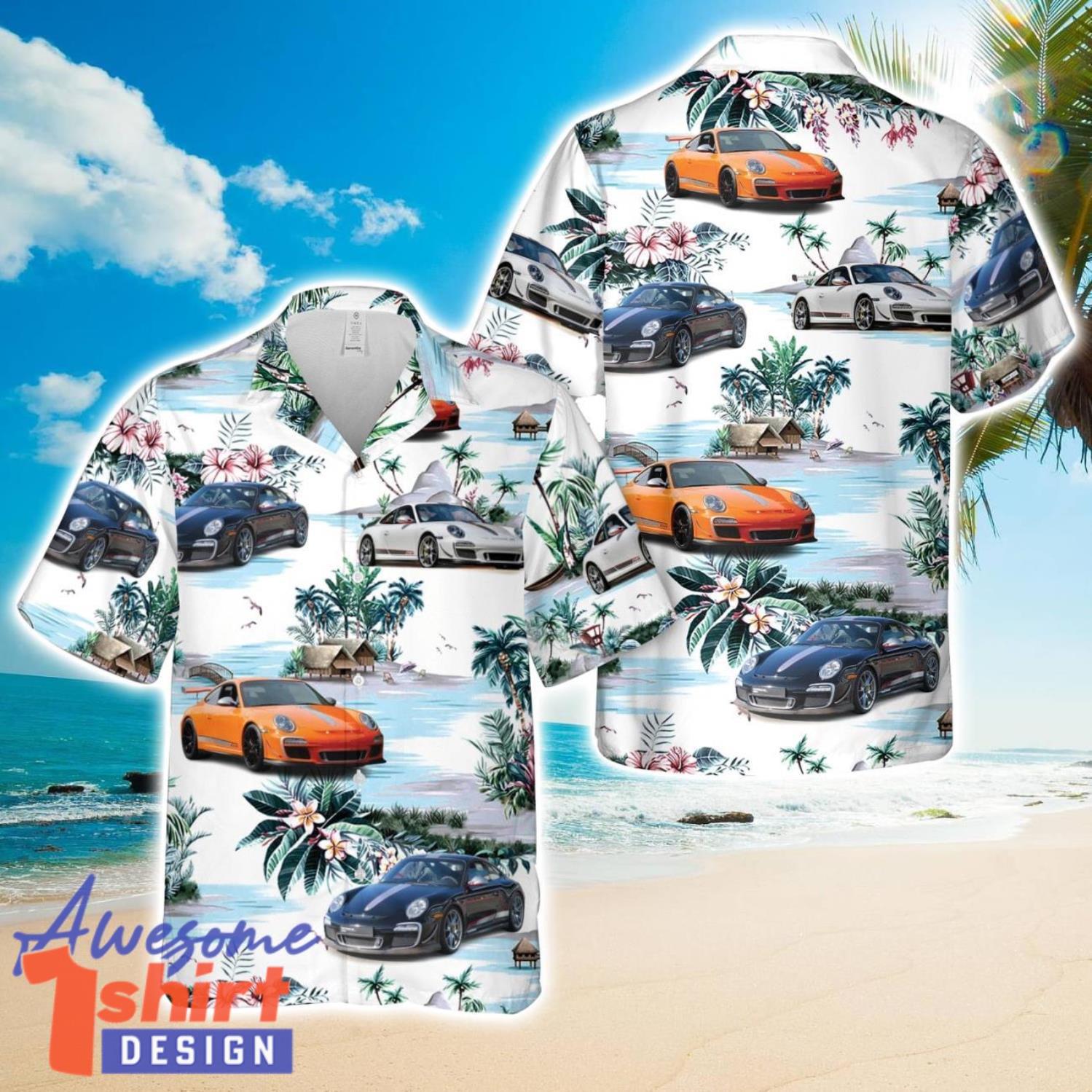 Porsche 911 gt3 rs 4.0 (997) Hawaiian Shirt 3D Printed Beach Lover Gift