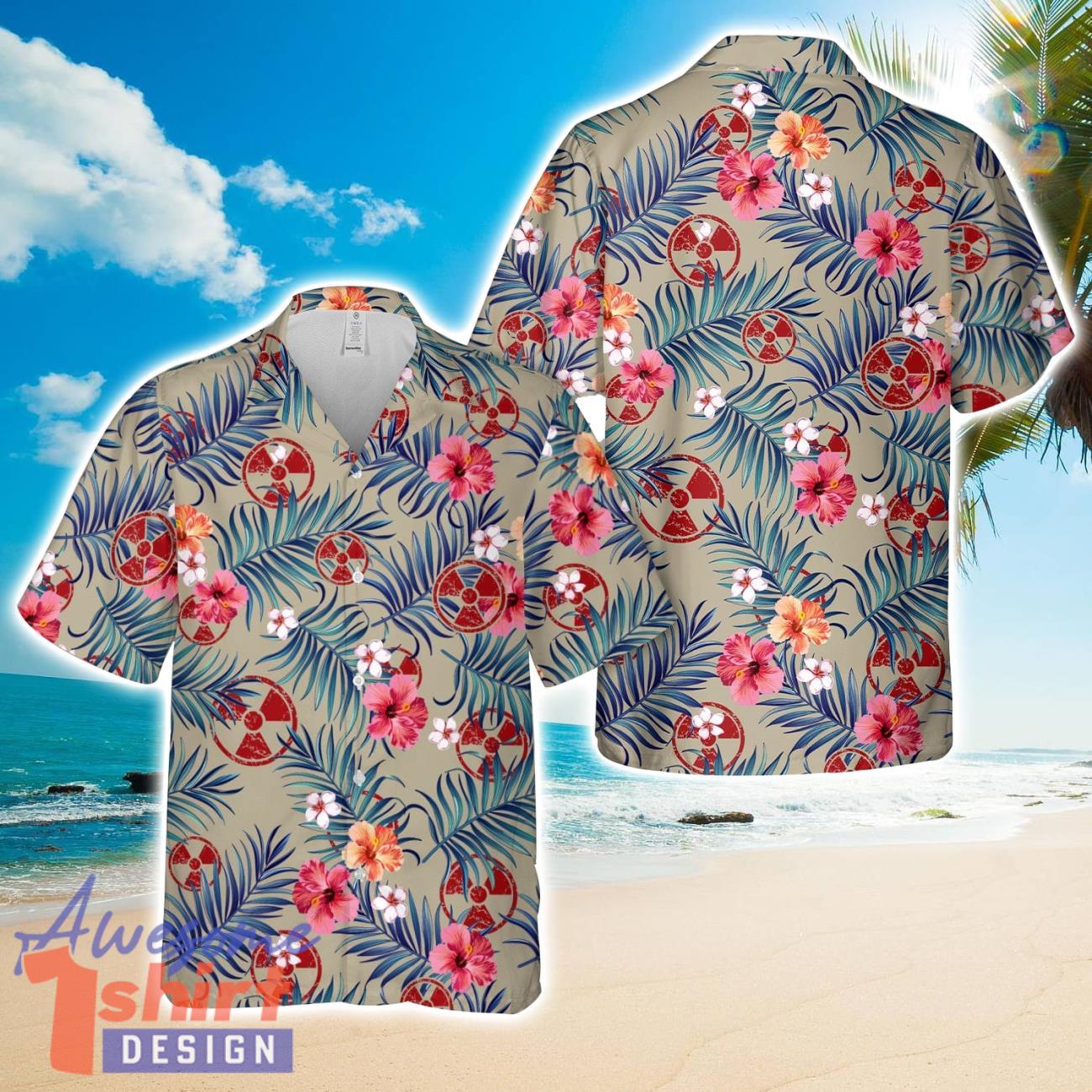 Radiology 3D Beach Shirt Summer Hawaiian Shirt