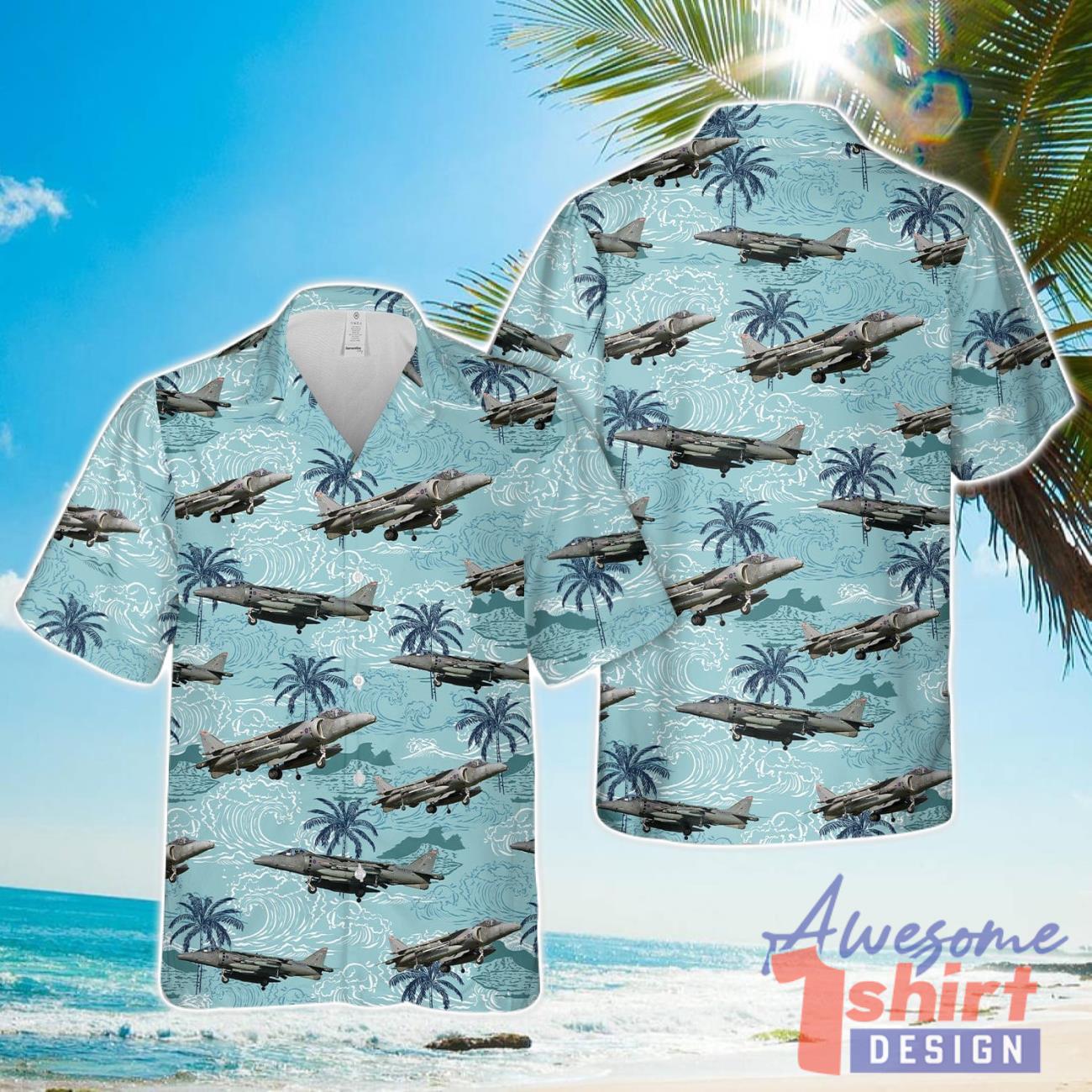 Royal Air Force British Aerospace Harrier Hawaiian Shirt Unisex For Men And Women