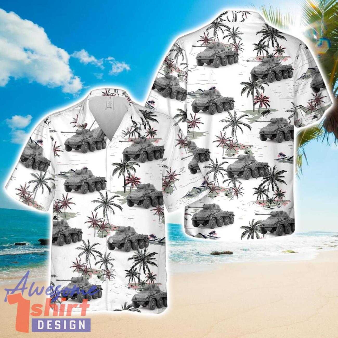 Sonder KFZ 234 Tank AOP Hawaiian Shirt Summer Holiday Gift