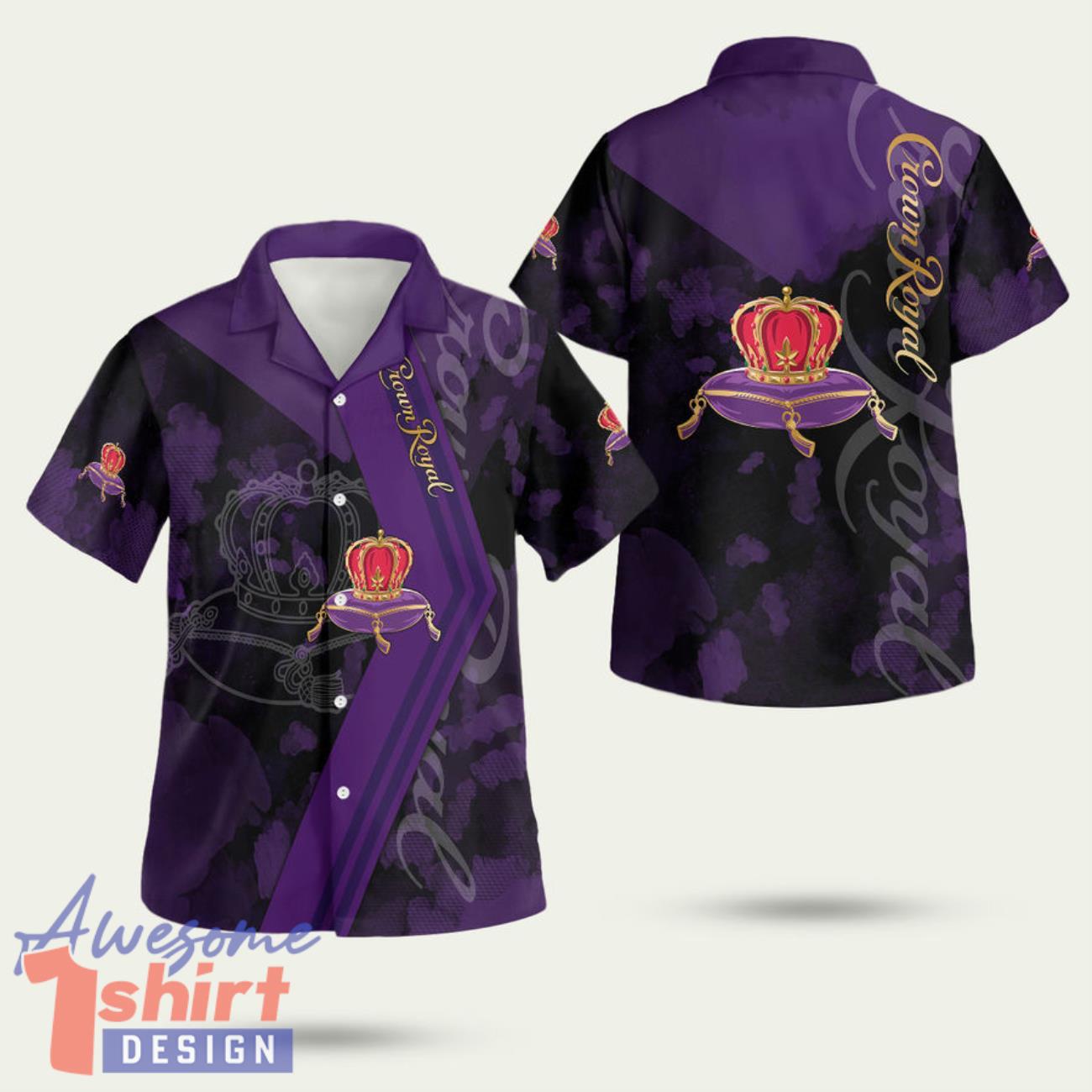 Crown Royal 3D Hawaiian Shirt Summer Style Gift