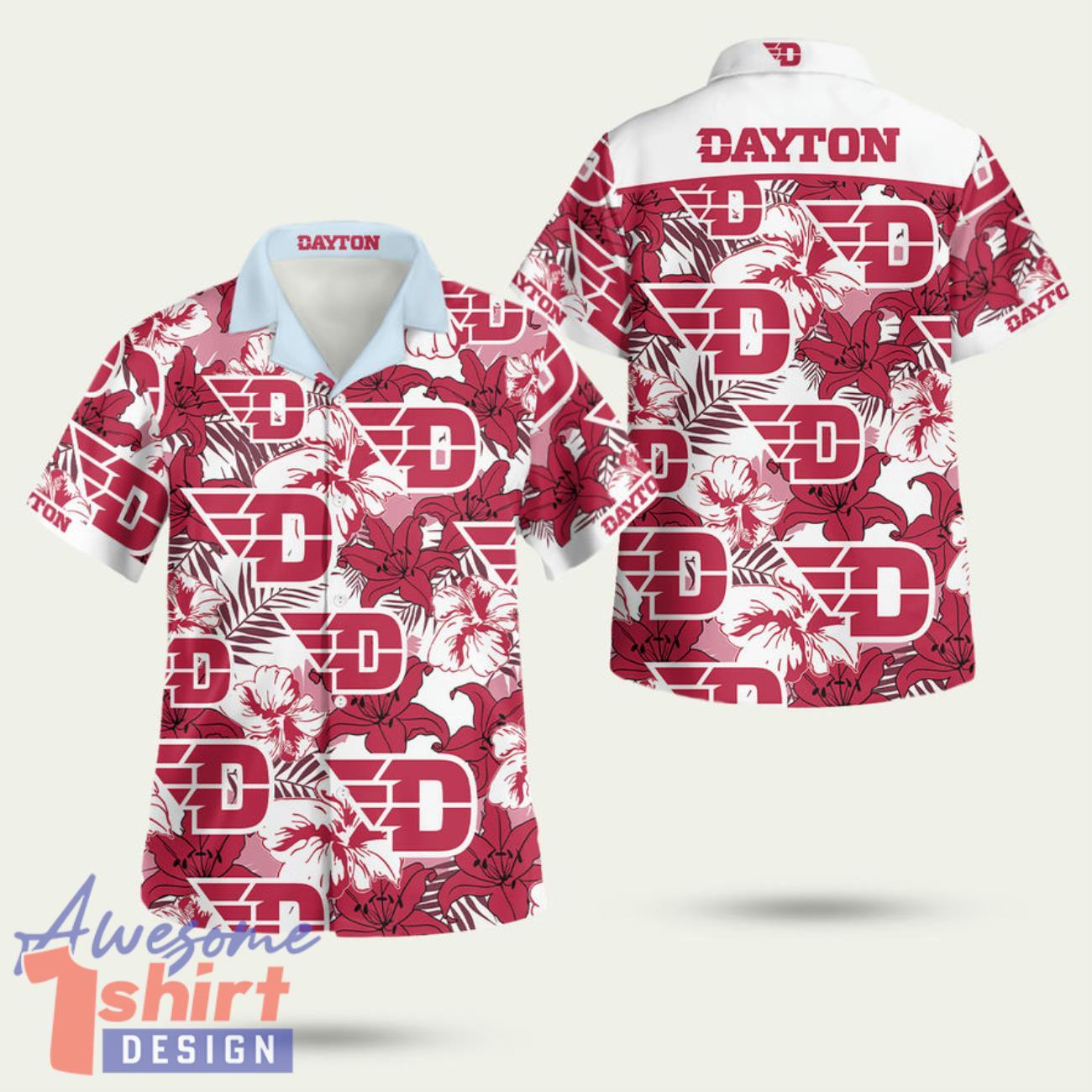 Dayton Flyers 3D Hawaiian Shirt Summer Style Gift