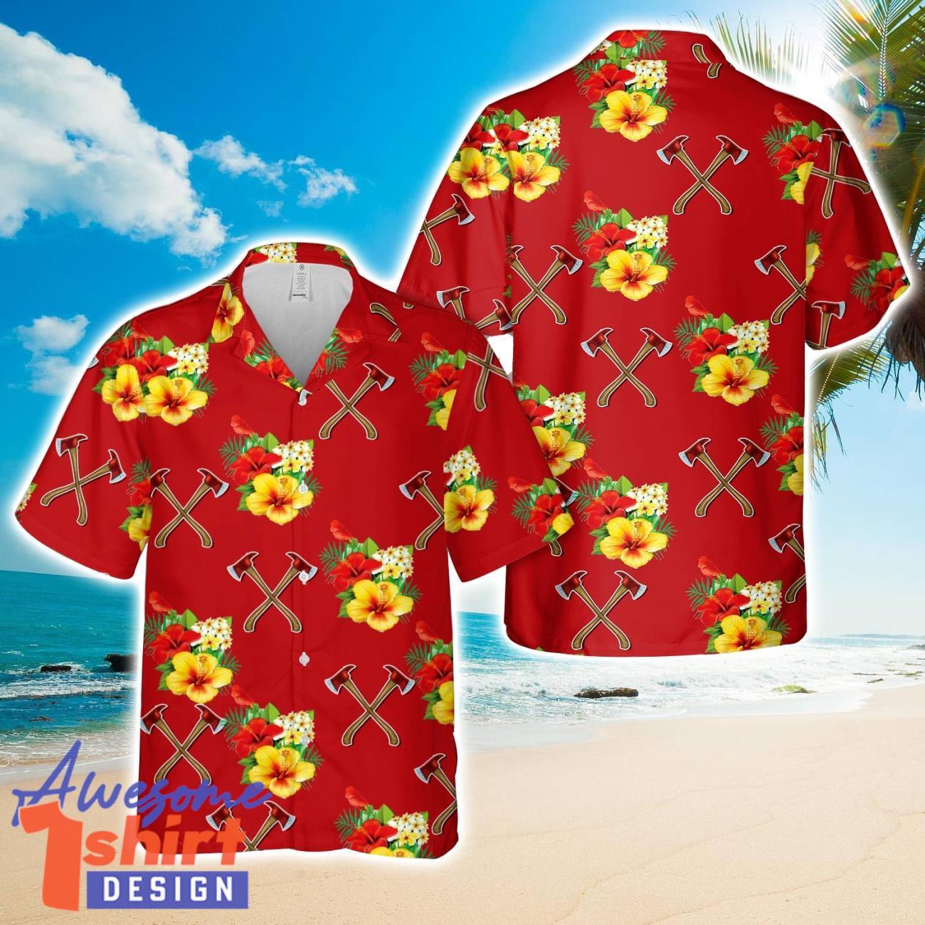 Fire Axe Hawaiian Shirt Unisex For Men Women