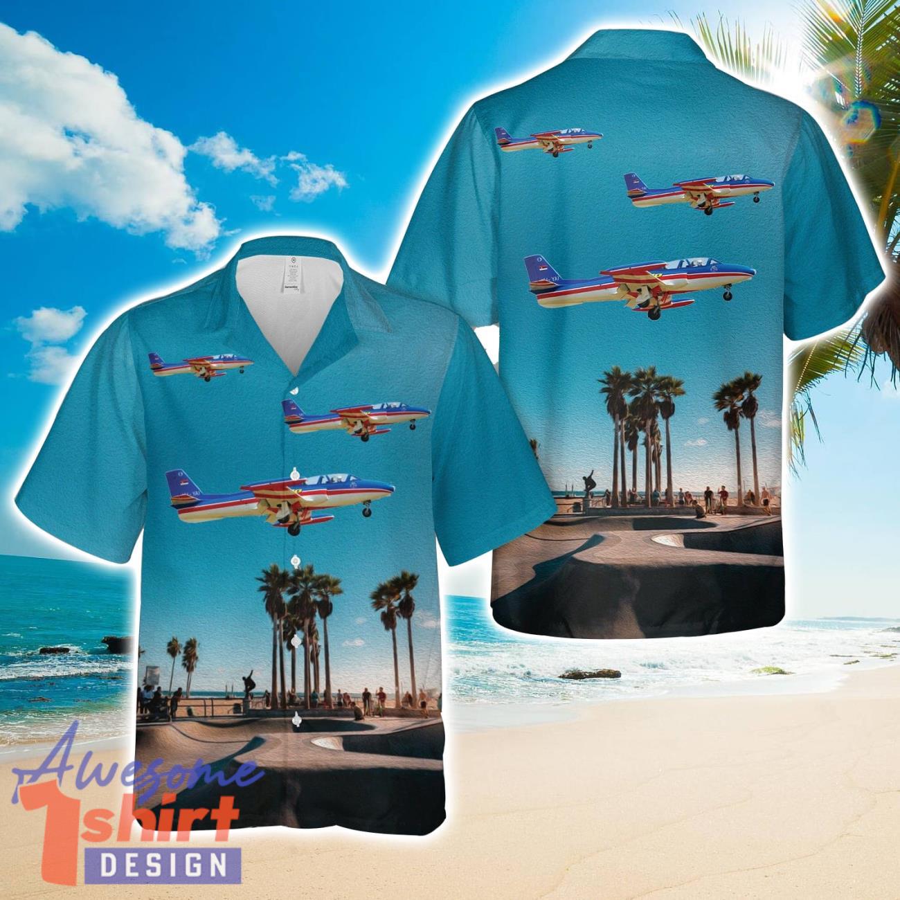 Flying Stars Acrobatic Team Soko G-2 Galeb Hawaiian Shirt Men Women Men Women Beach Shirt