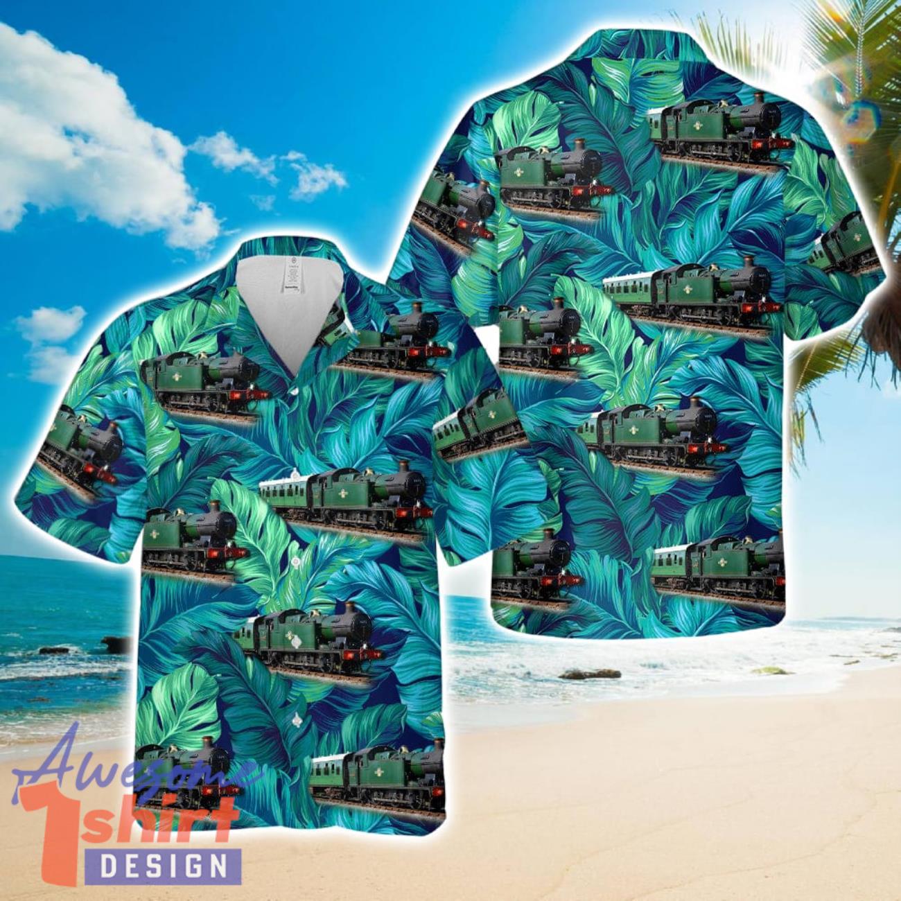 Great Western Railway GWR 56XX Class No.6695 Hawaiian Shirt Unisex For Men Women