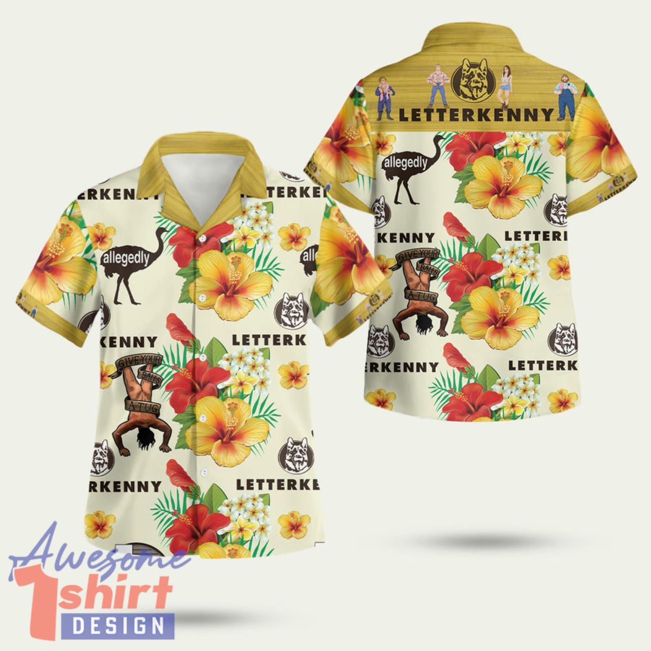 Hawaii Letterkenny Hawaii Vin 3D Hawaiian Shirt Summer Style Gift