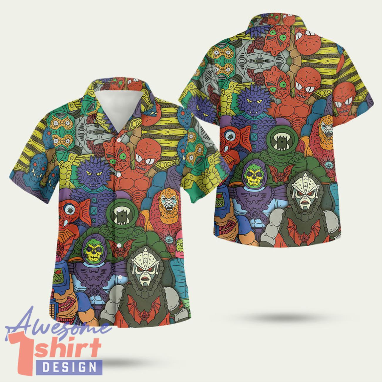 He Man And The Masters Of The Universe 3D Hawaiian Shirt Summer Style Gift