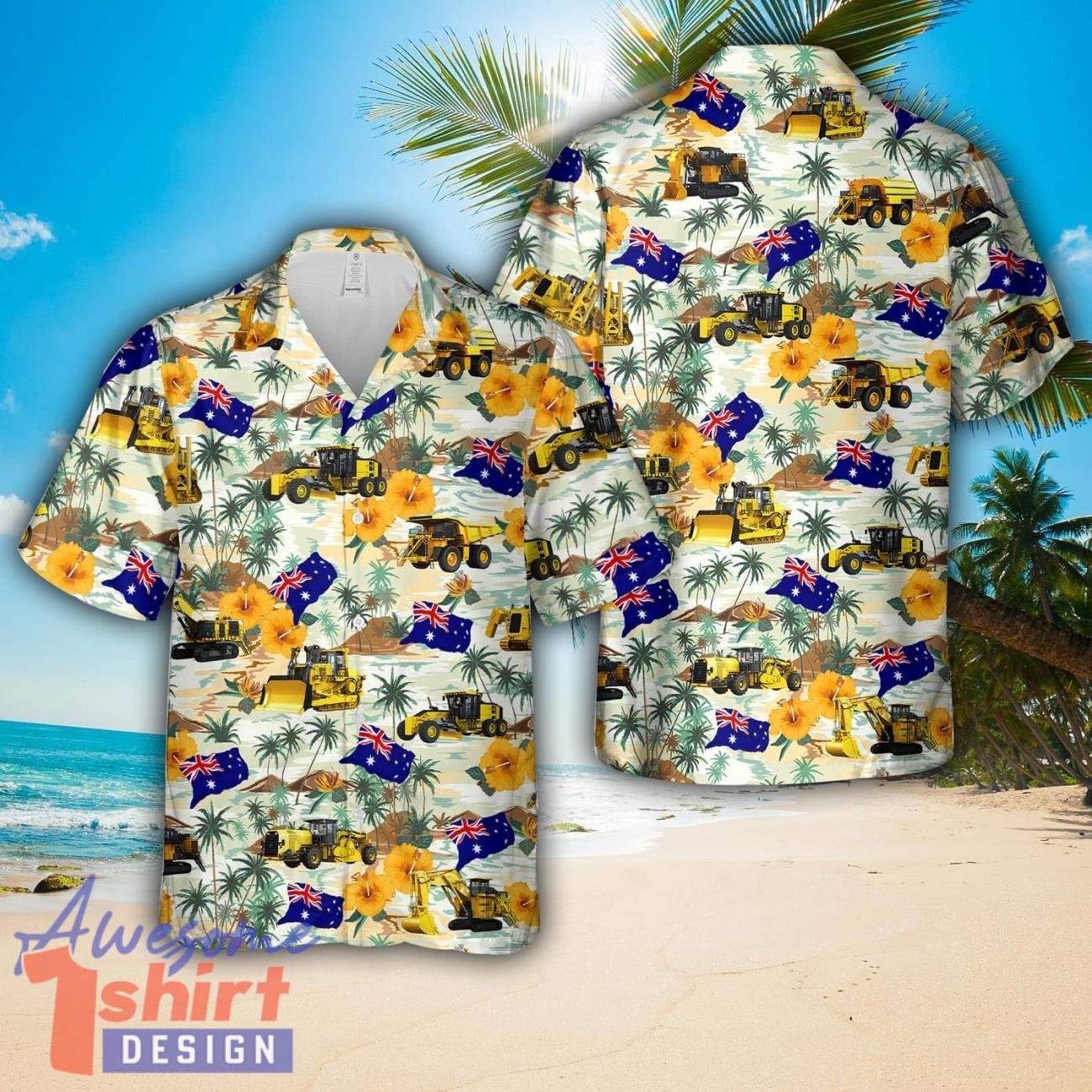 Heavy Mining Equipment Australia Hawaiian Shirt Unisex For Men Women