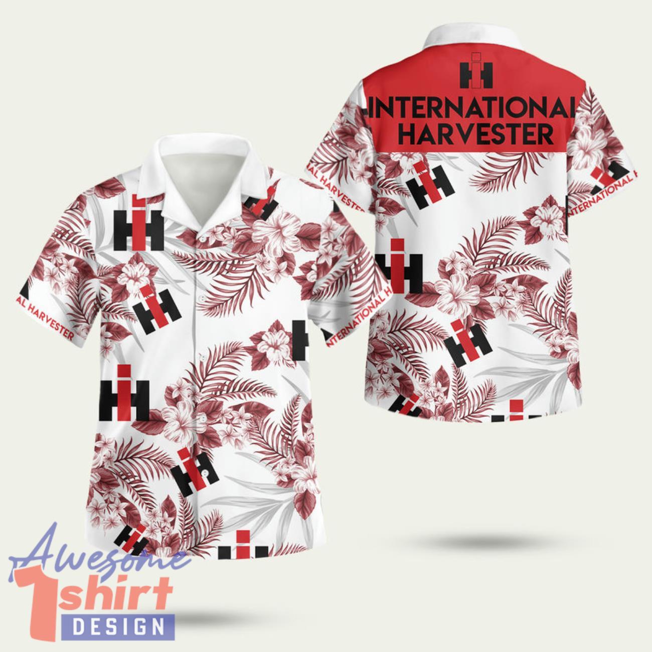 International Harvester 3D Hawaiian Shirt Summer Style Gift