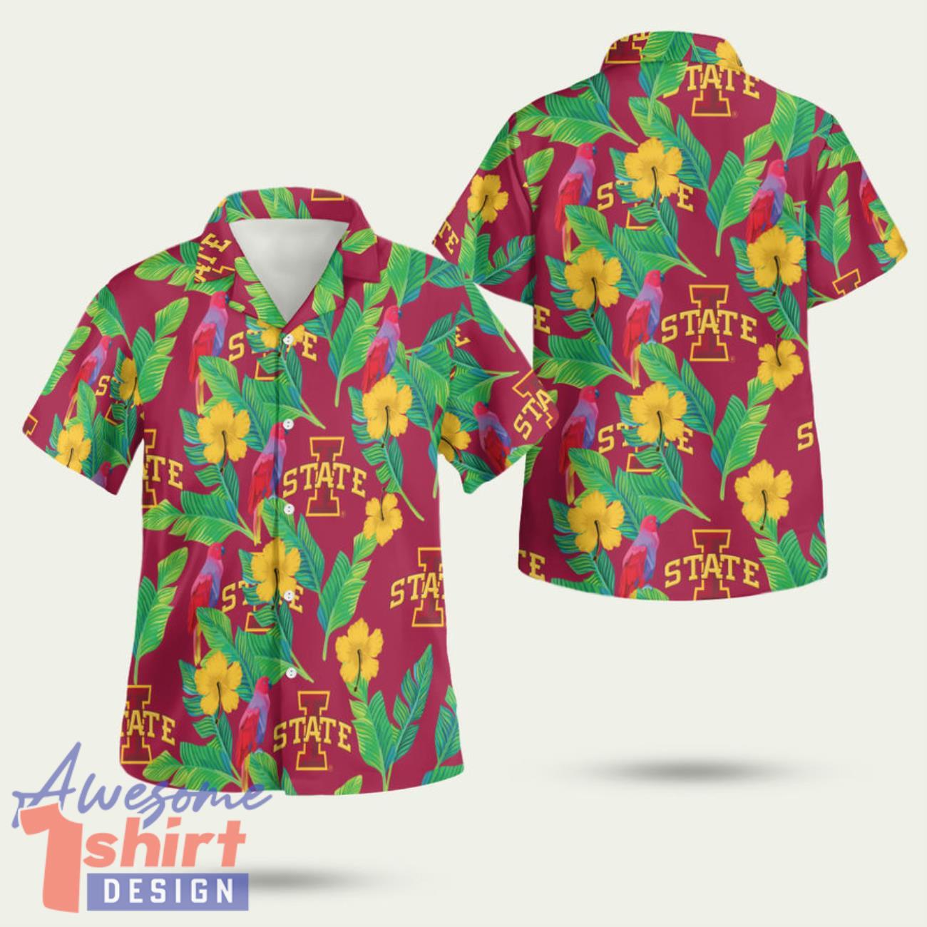 Iowa State Cyclones 738 3D Hawaiian Shirt Summer Style Gift