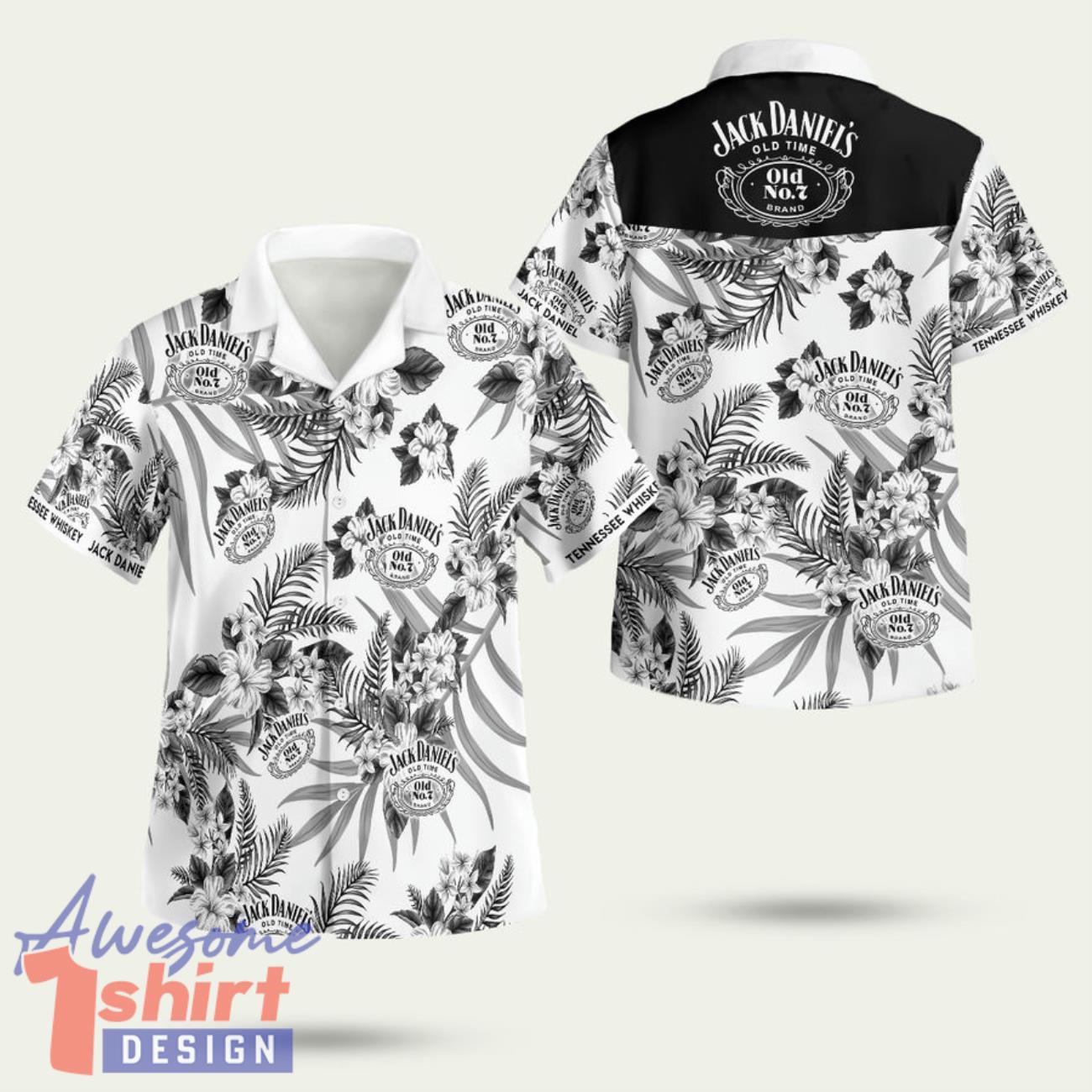 Jack Daniel Is Summer 3D Hawaiian Shirt Summer Style Gift