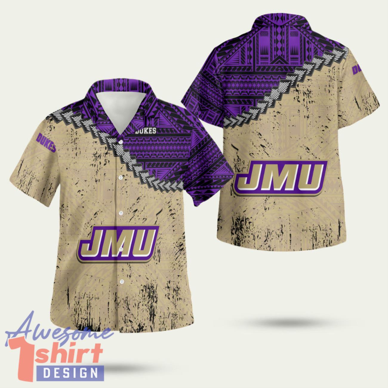 James Madison Dukes 3D Hawaiian Shirt Summer Style Gift