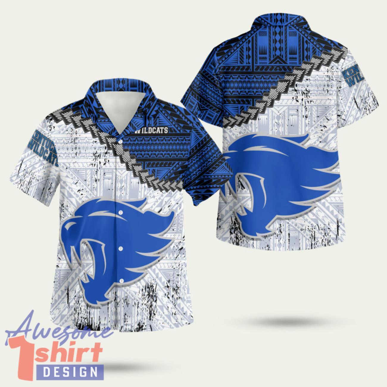 Kentucky Wildcats 1 3D Hawaiian Shirt Summer Style Gift