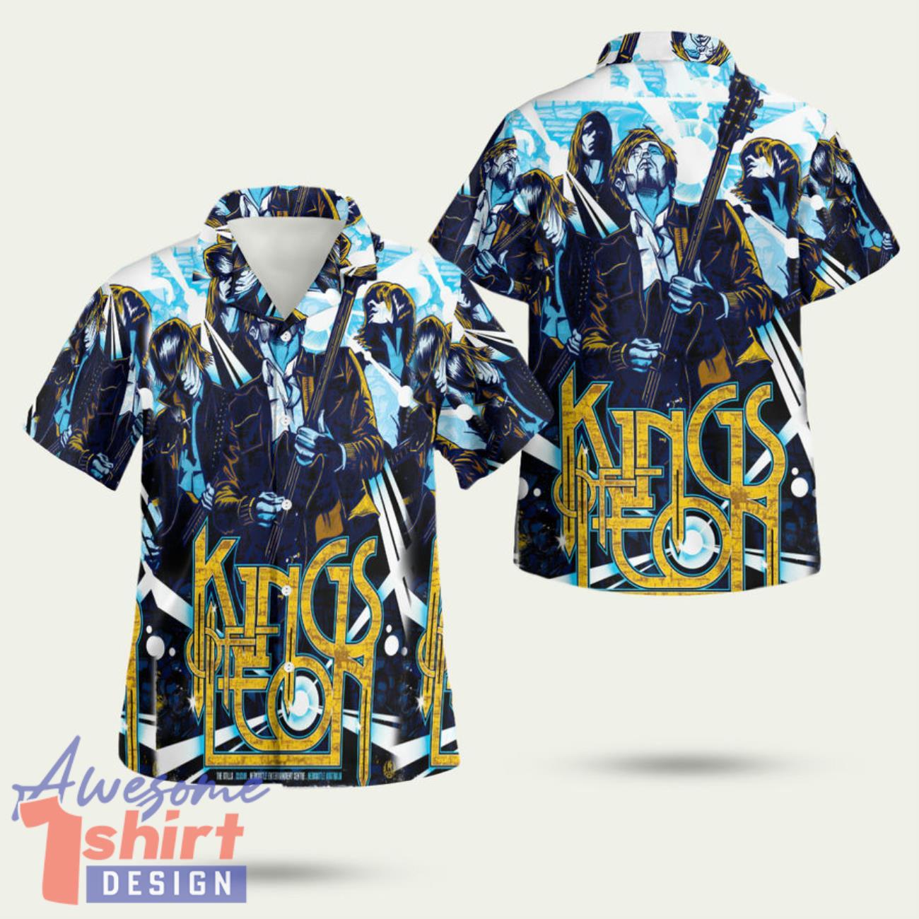 Kings Of Leon Universal 3D Hawaiian Shirt Summer Style Gift