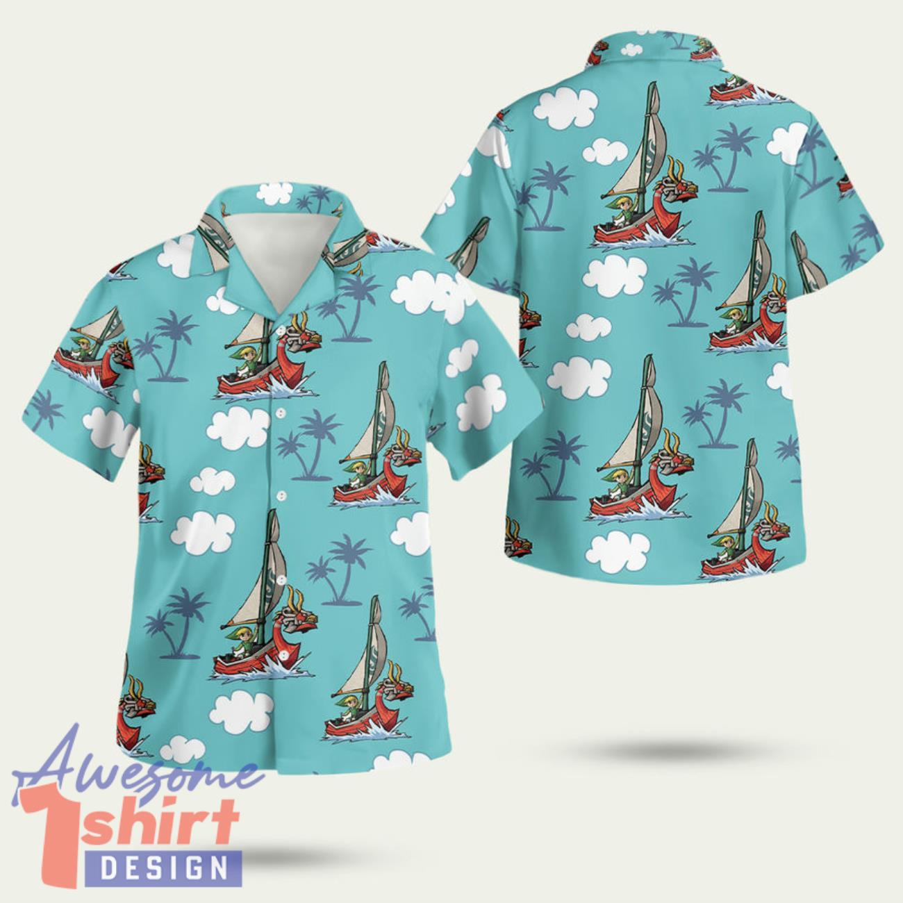 Legend Of Zelda The Wind Waker New 3D Hawaiian Shirt Summer Style Gift