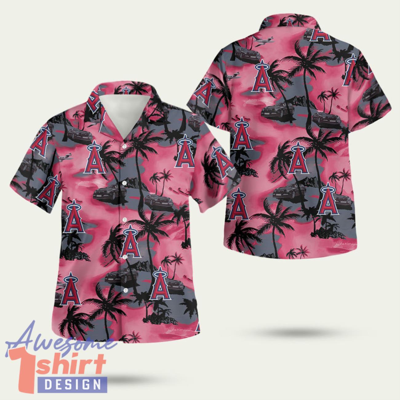 Los Angeles Angels 3D Hawaiian Shirt Summer Style Gift