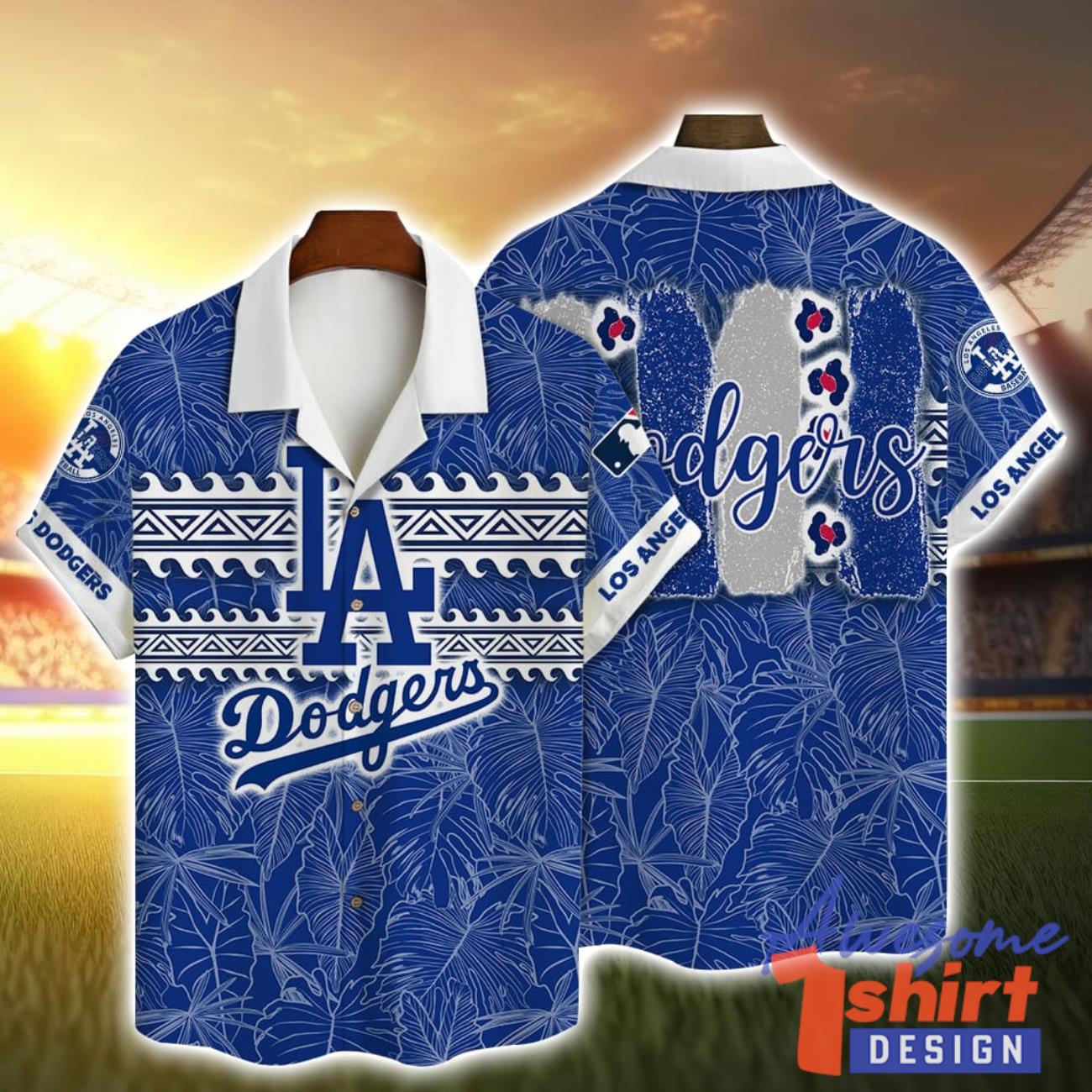 Los Angeles Dodgers MLB Summer Hawaiian Shirt All Over Printed