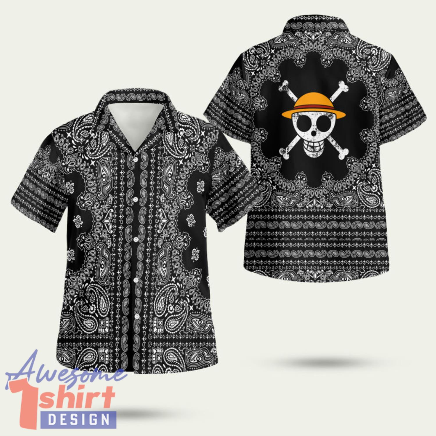 Luffy One Piece 3D Hawaiian Shirt Summer Style Gift