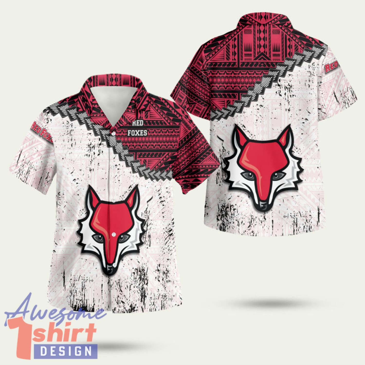 Marist Red Foxes 3D Hawaiian Shirt Summer Style Gift