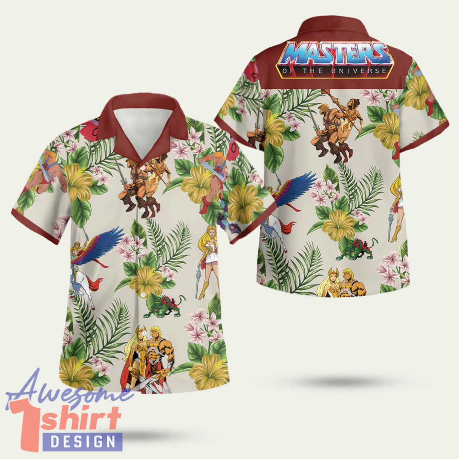 Masters Of The Universe Summer 3D Hawaiian Shirt Summer Style Gift