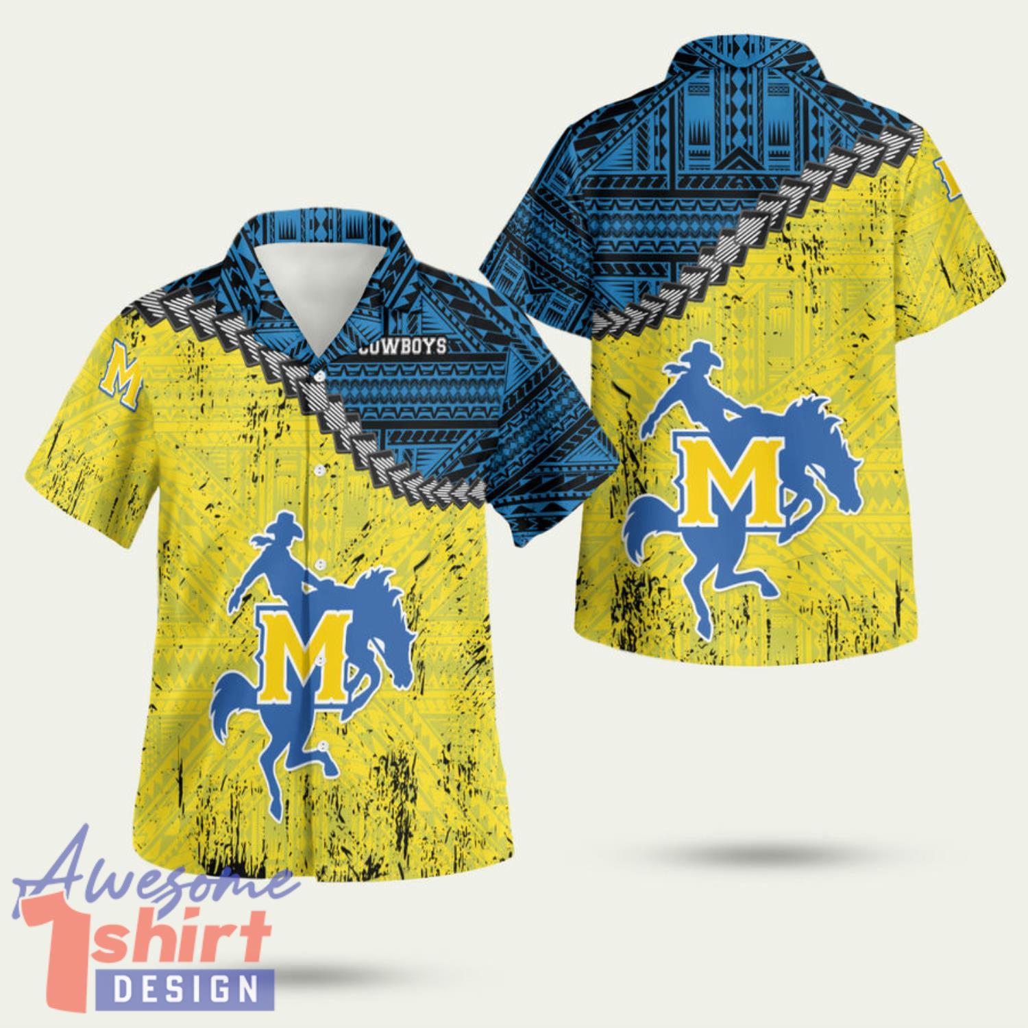 Mcneese State Cowboys 3D Hawaiian Shirt Summer Style Gift