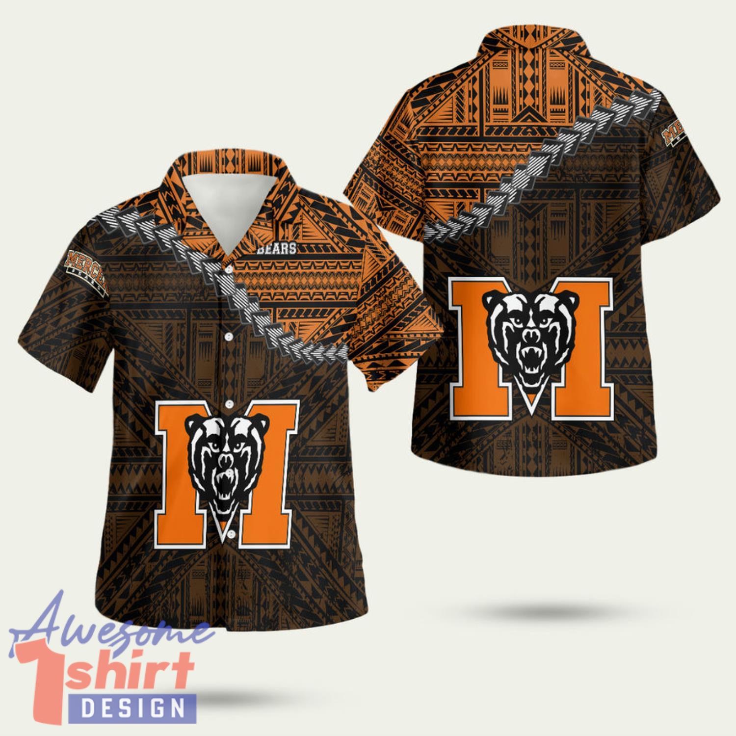 Mercer Bears 3D Hawaiian Shirt Summer Style Gift