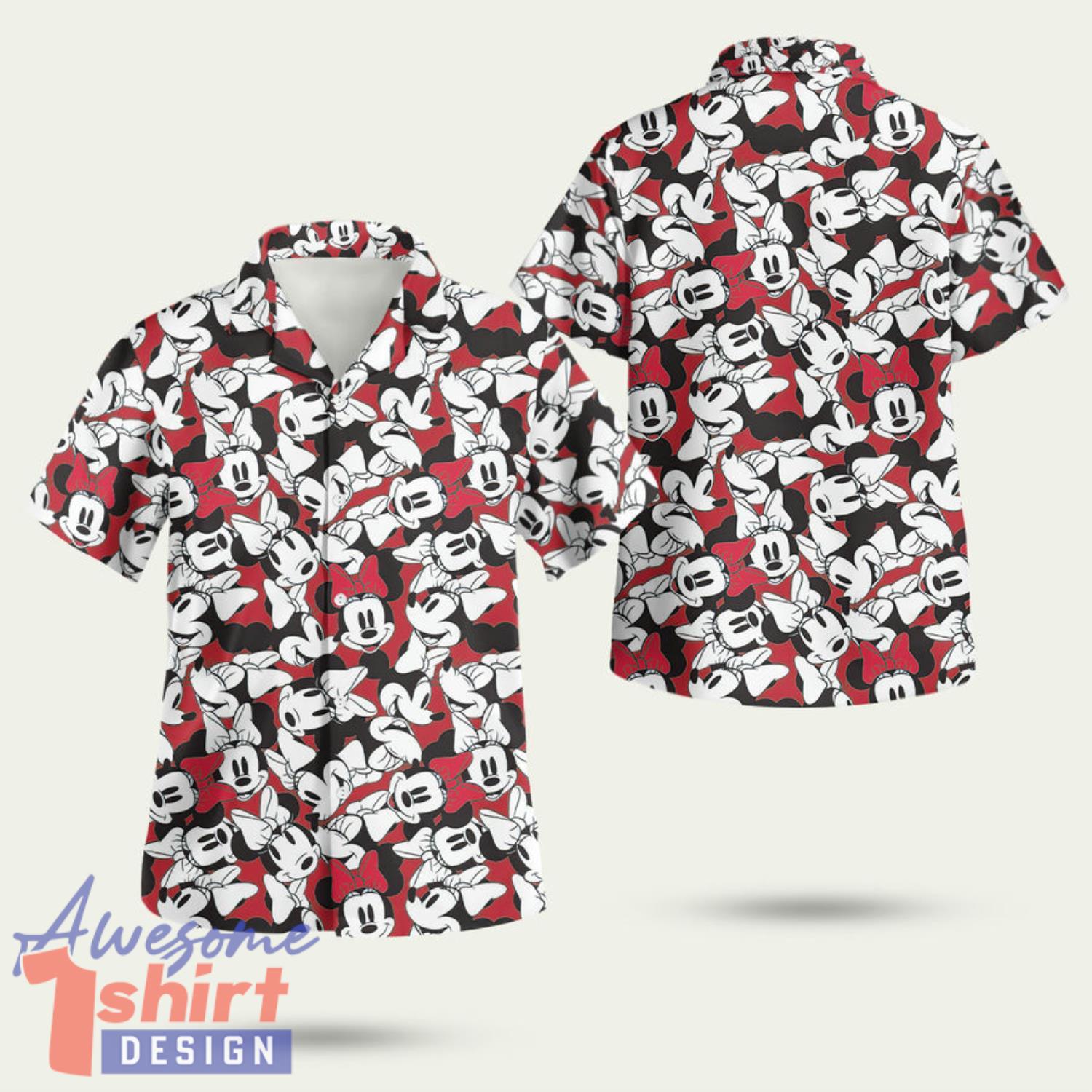 Minnie Mouse Minnie Mouse Disney Fan Gift Minnie Mouse Dreaming 3D Hawaiian Shirt Summer Style Gift