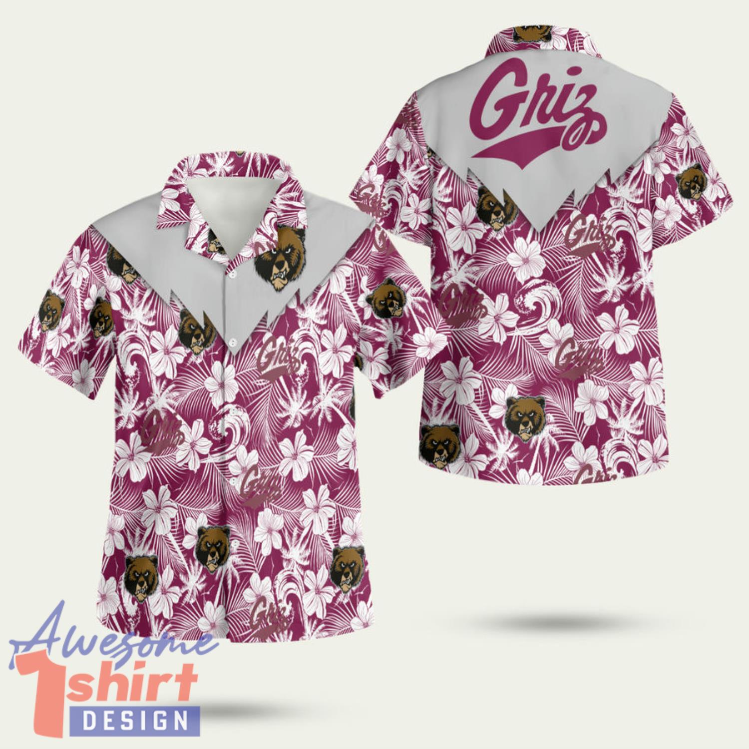 Montana Grizzlies 3D Hawaiian Shirt Summer Style Gift