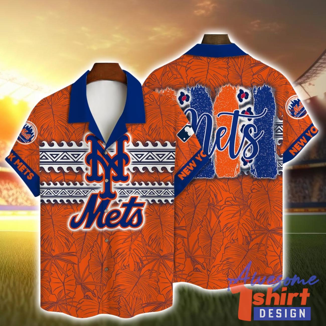 New York Mets MLB Summer Hawaiian Shirt All Over Printed