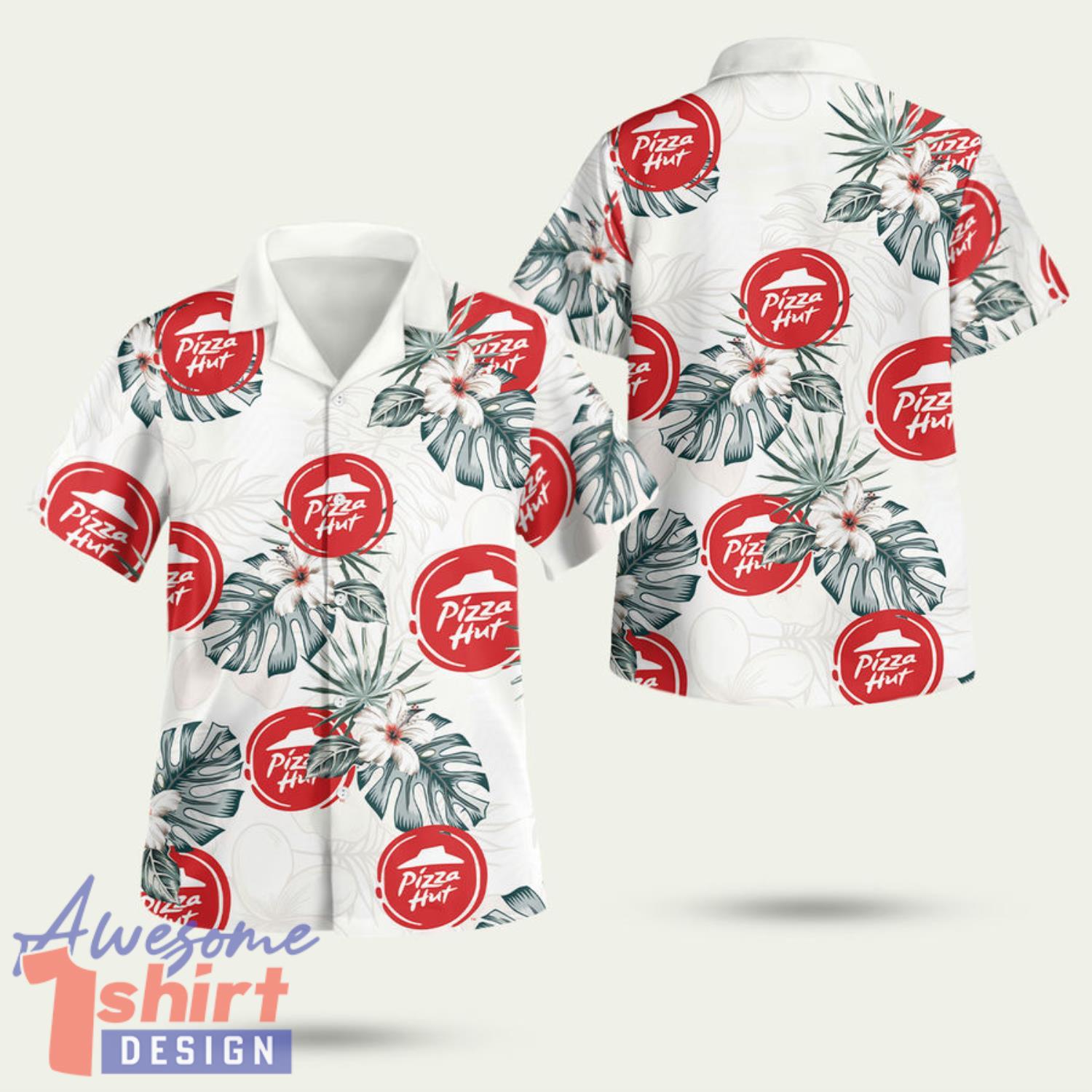 Pizza Hut Company 3D Hawaiian Shirt Summer Style Gift