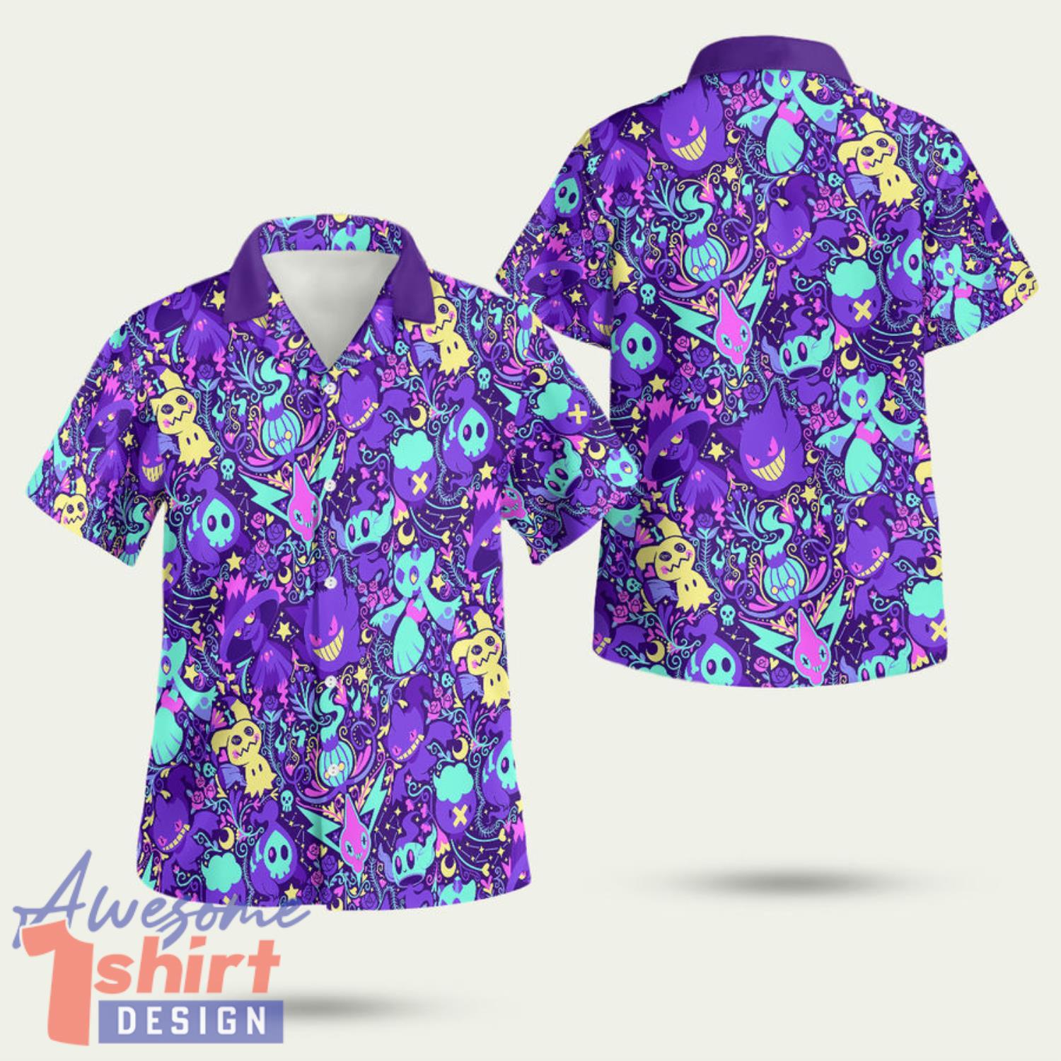 Pokemon Showdown 3D Hawaiian Shirt Summer Style Gift